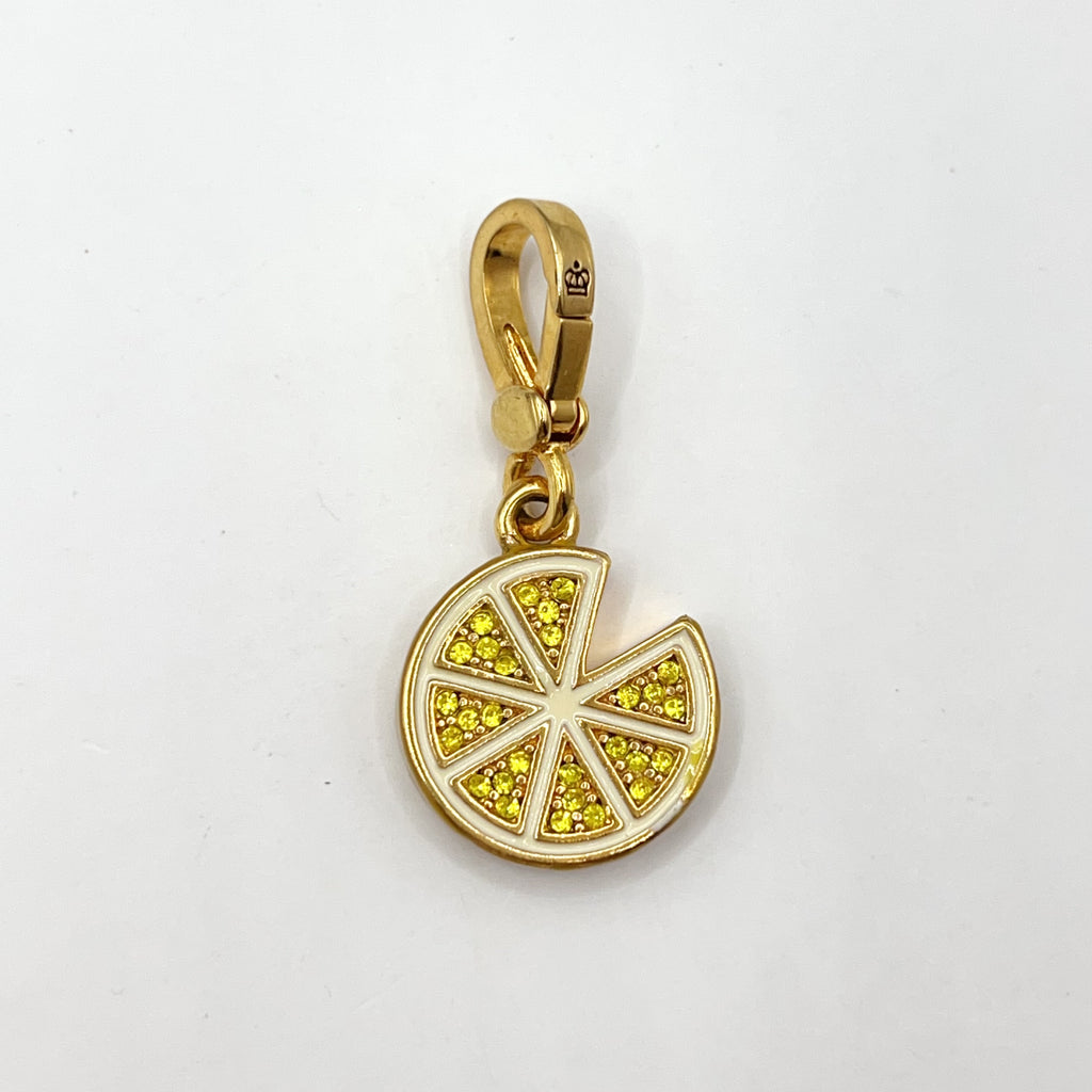 JC522-Juicy Couture lemon slice charm (vintage)