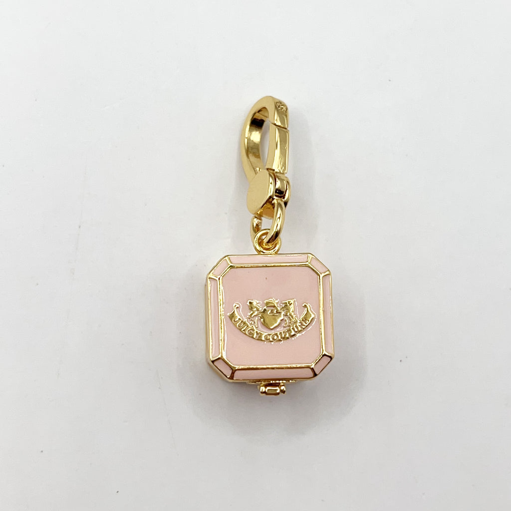S11-Juicy Couture pink ring box charm