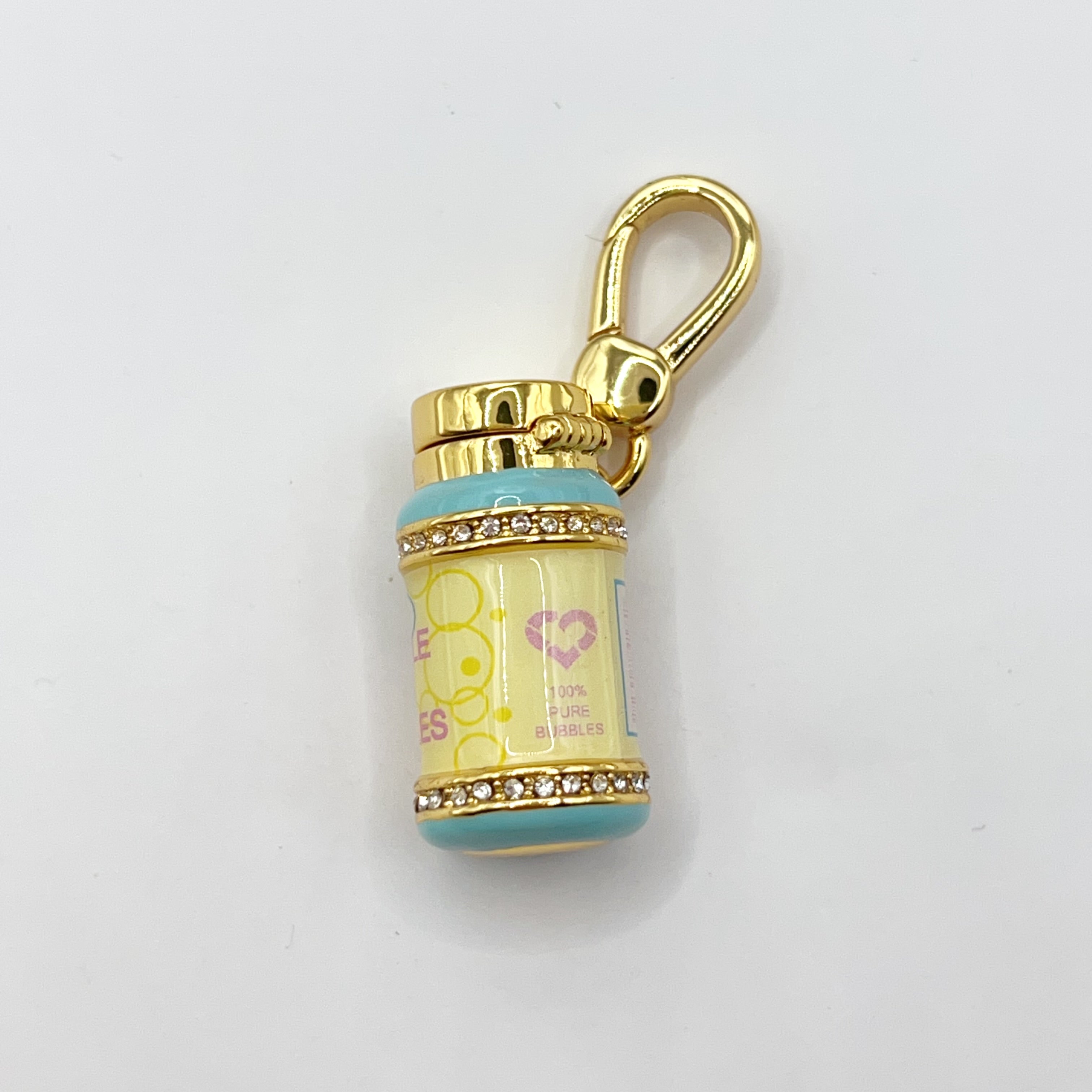 JC601-Juicy Couture bubble bottle charm