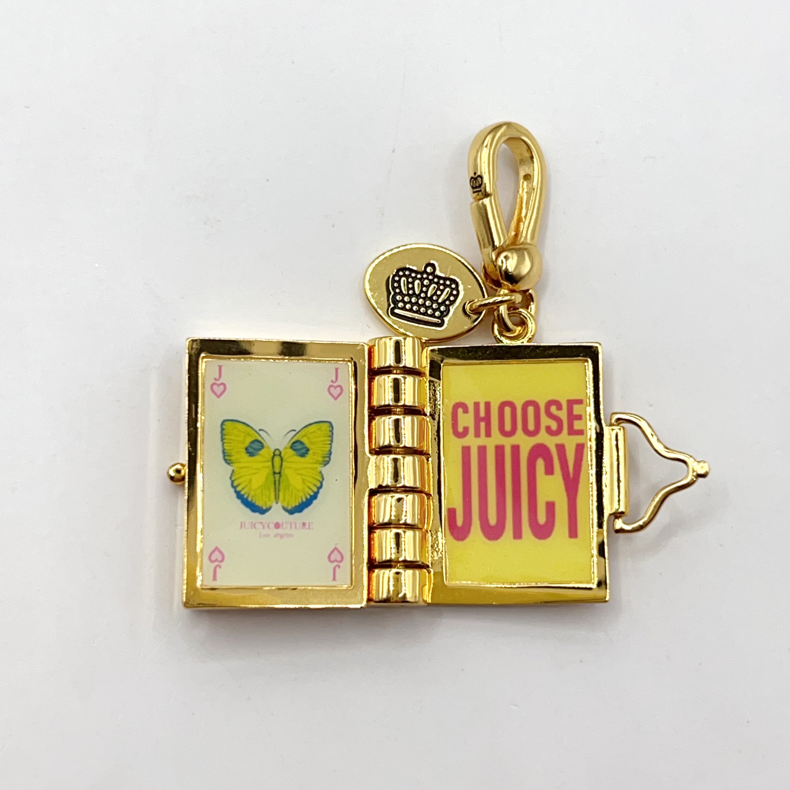 C01-Juicy Couture book charm