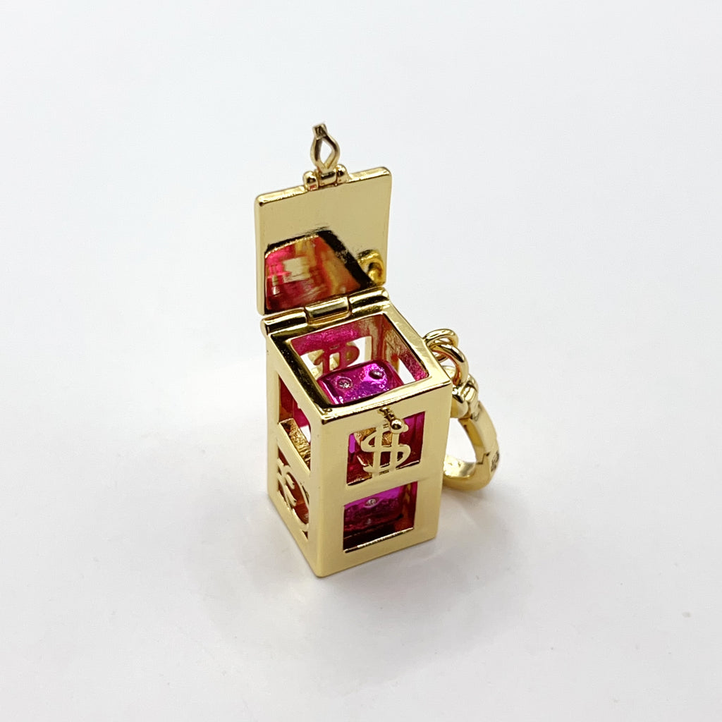 JC012-Juicy Couture dice in box charm