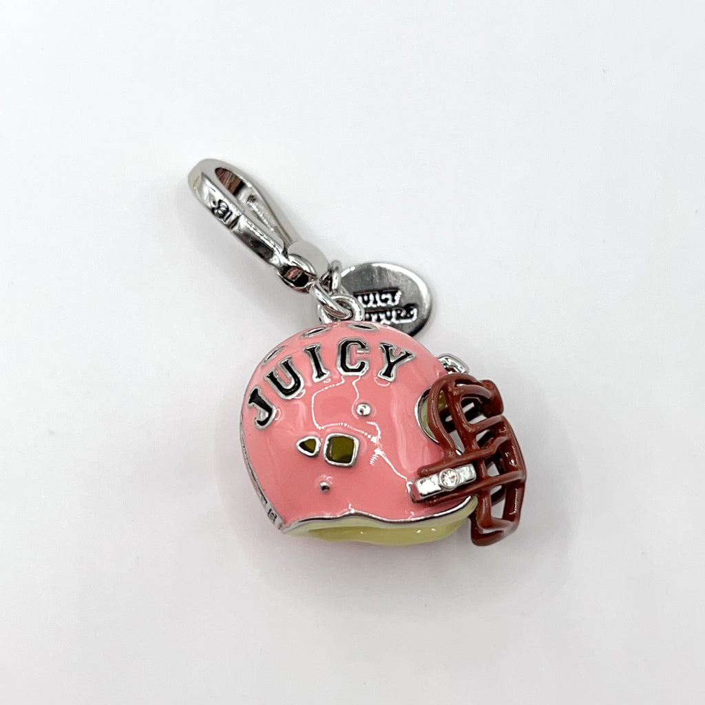 JC621-Juicy Couture football hat charm