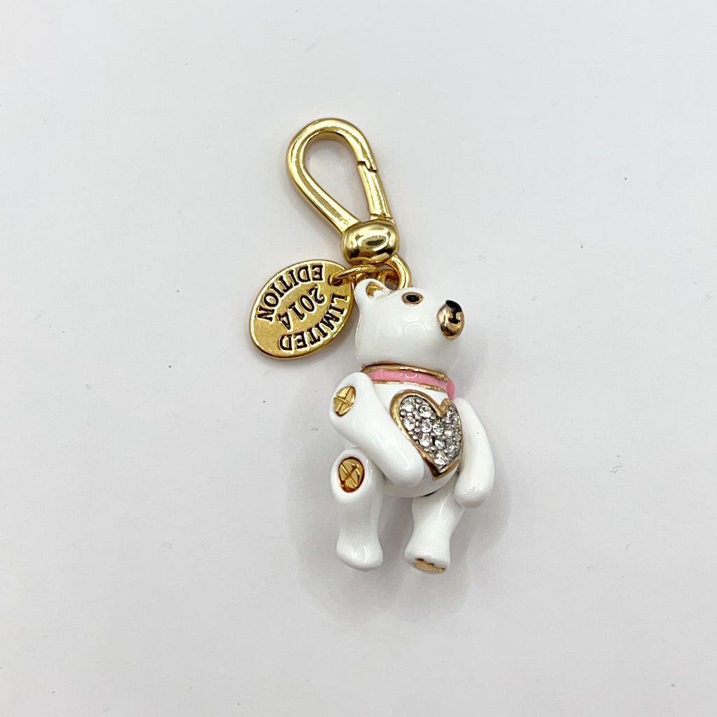 JC609-Juicy Couture white bear charm