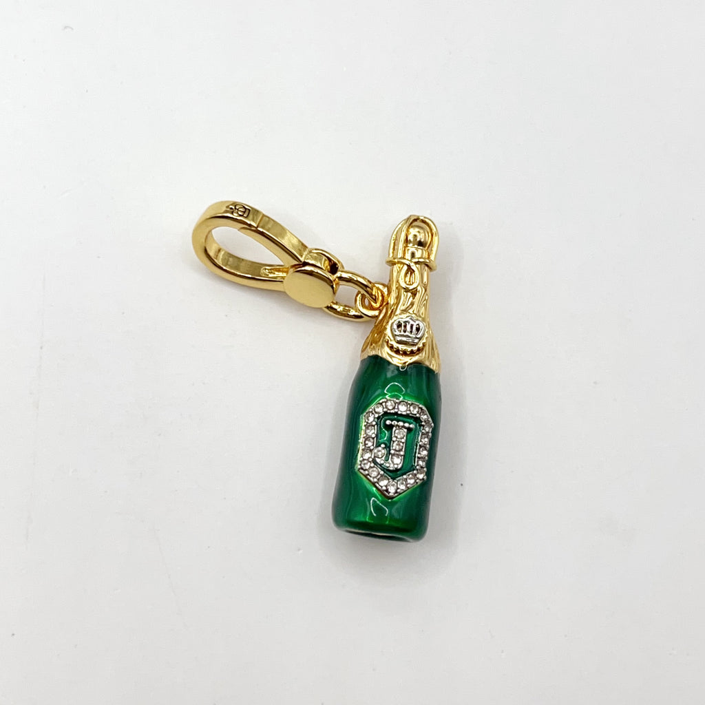 K02-Juicy Couture champagne bottle charm