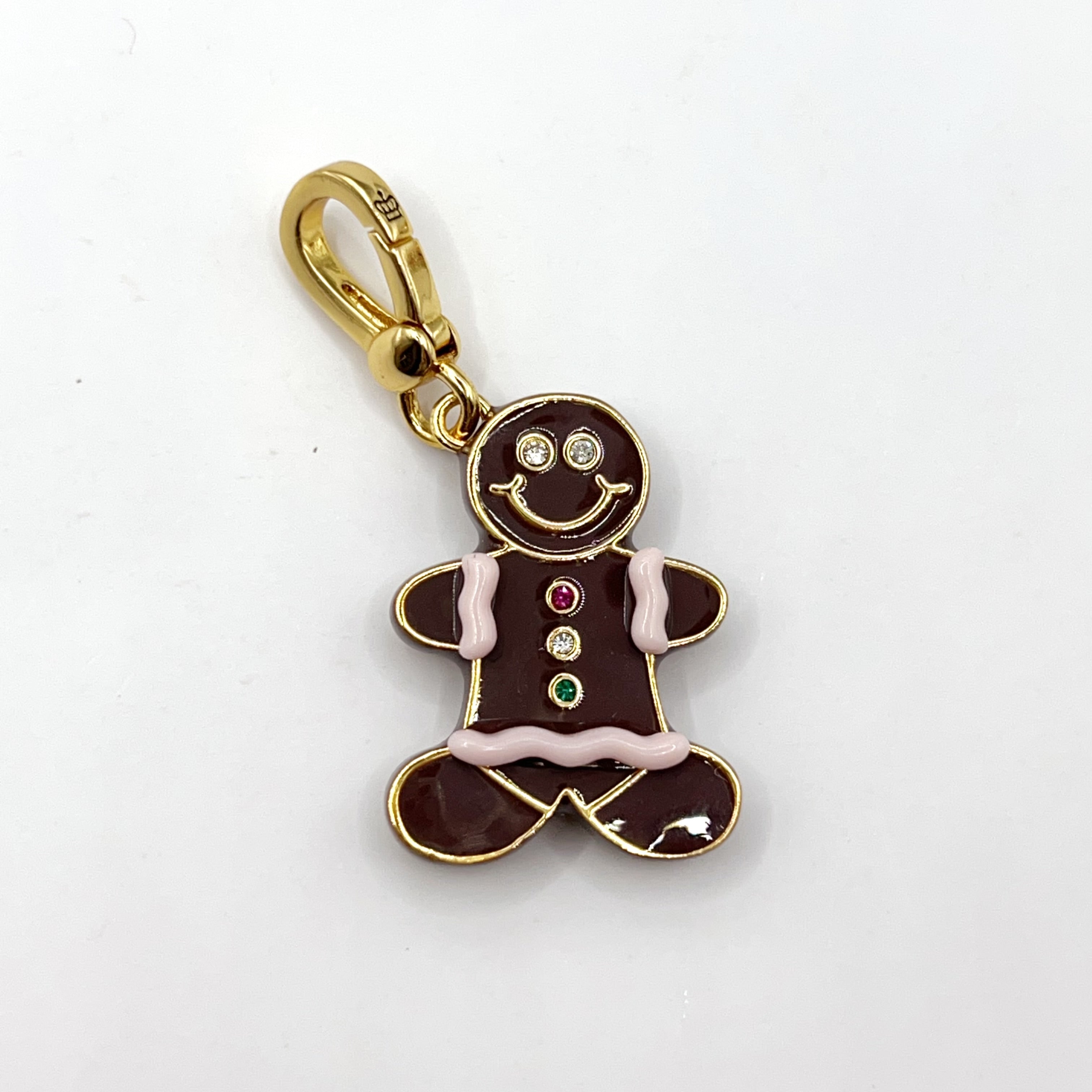 A12-Juicy Couture gingerbread man charm