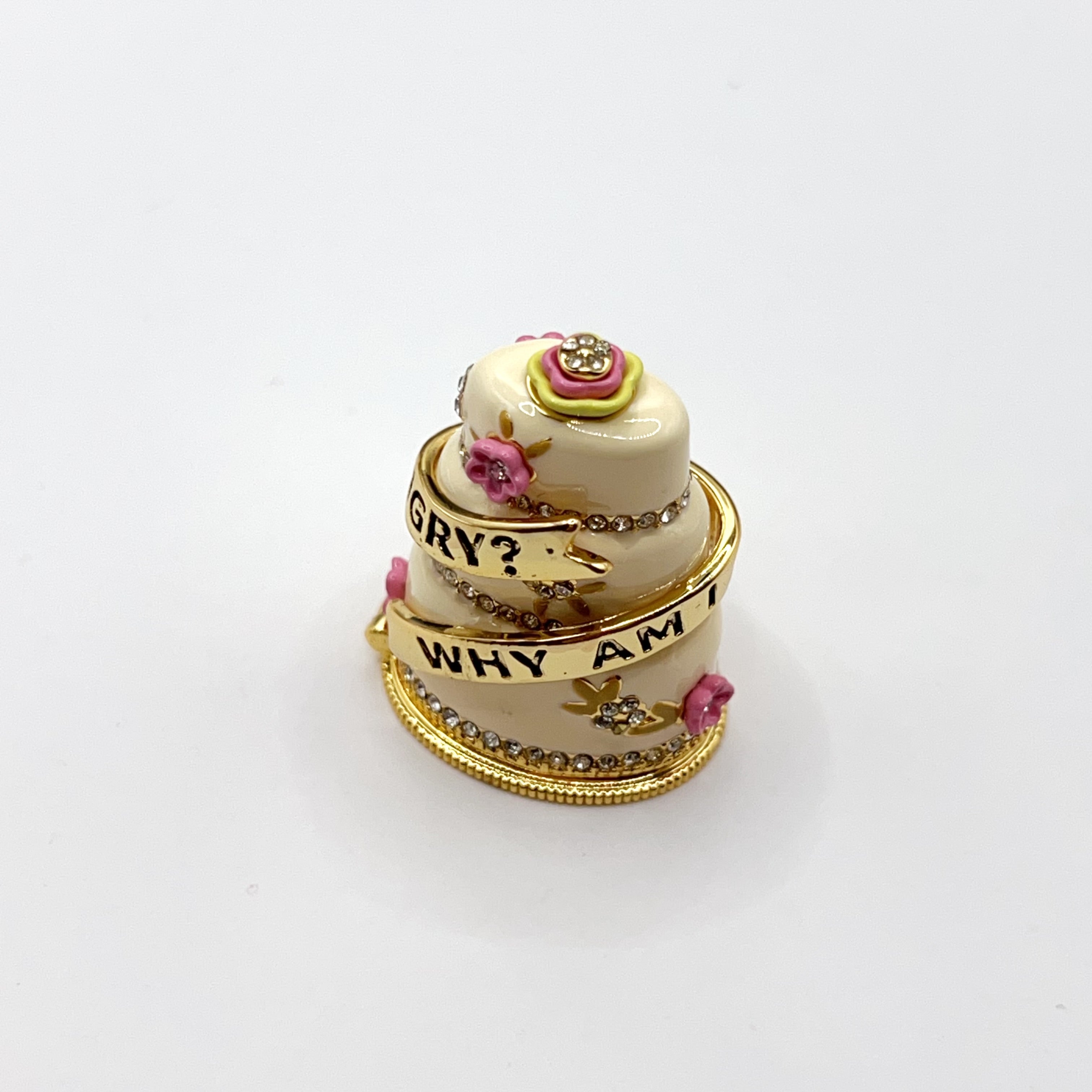 O04-Juicy Couture wedding cake charm