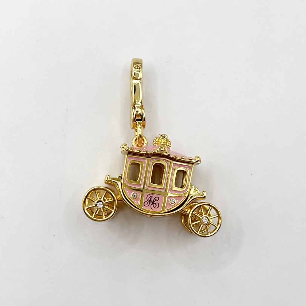 H13-Juicy Couture pumpkin carriage charm