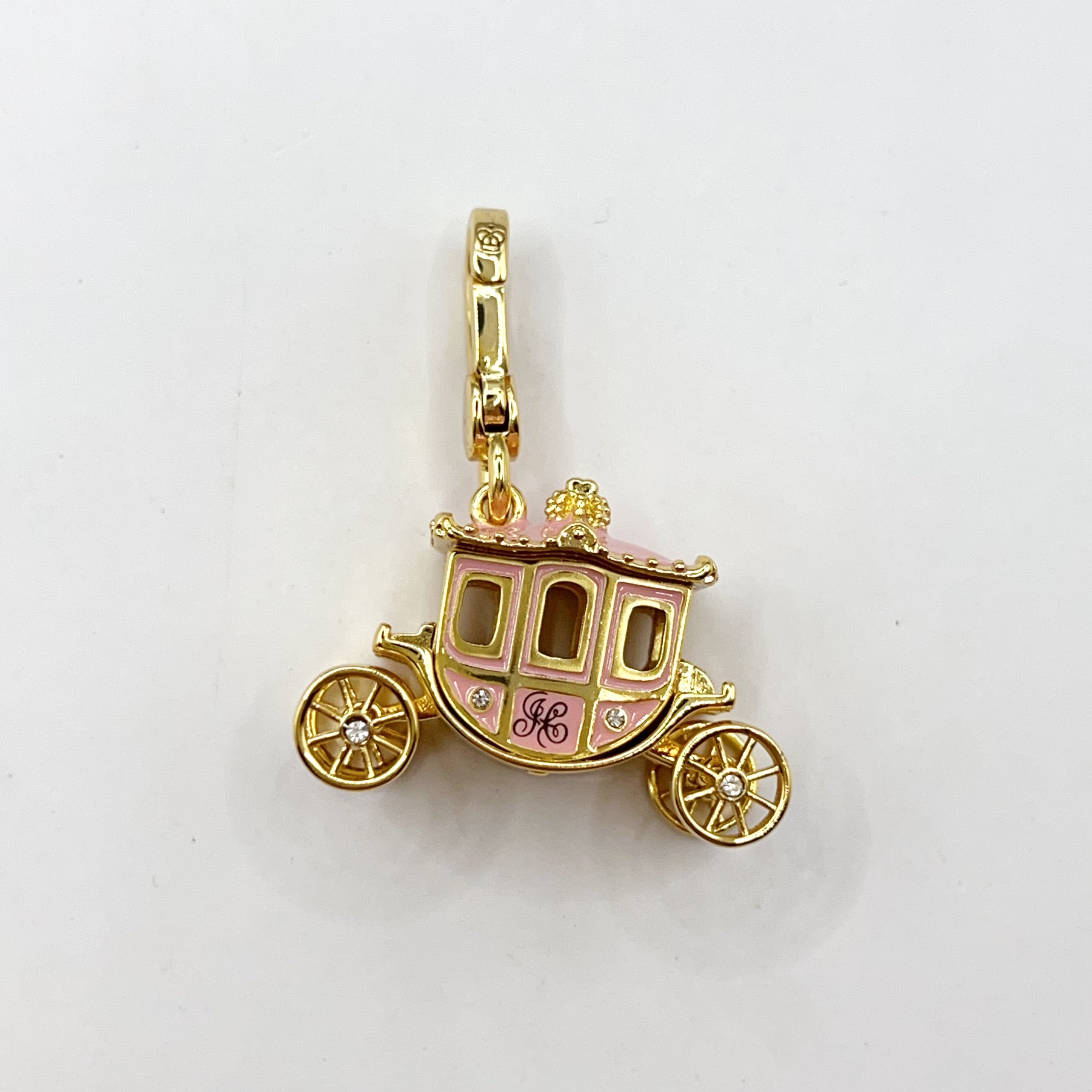 H13-Juicy Couture pumpkin carriage charm