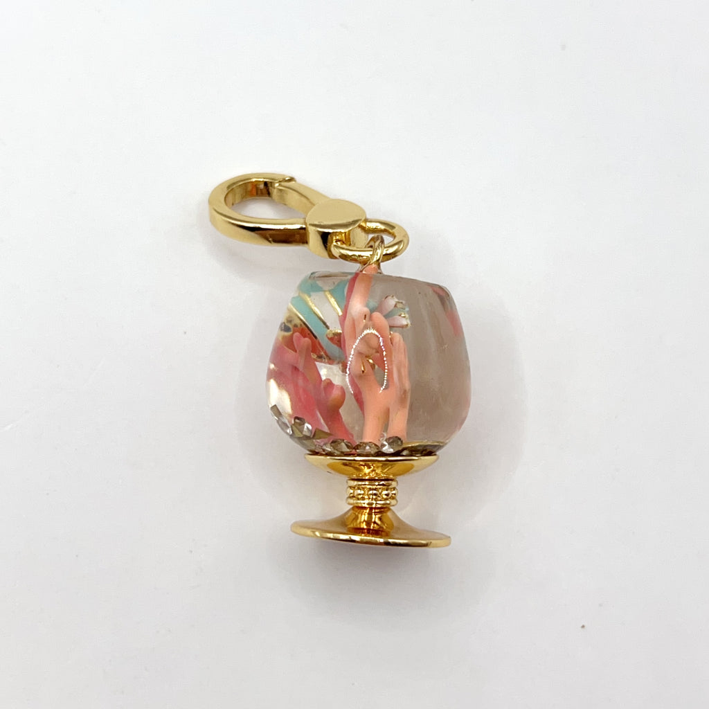 X13-Juicy Couture fish bowl charm