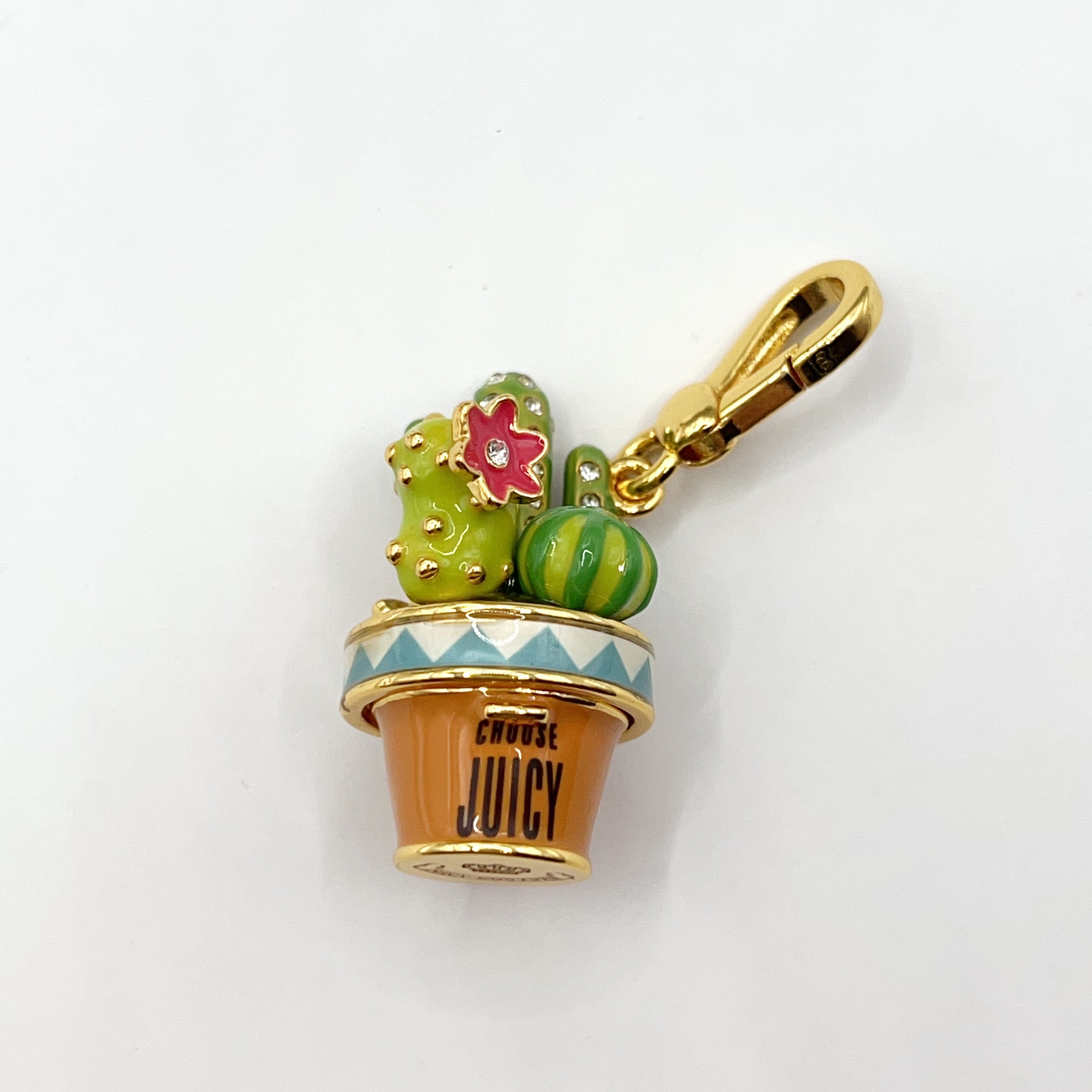 JC537-Juicy Couture cactus charm