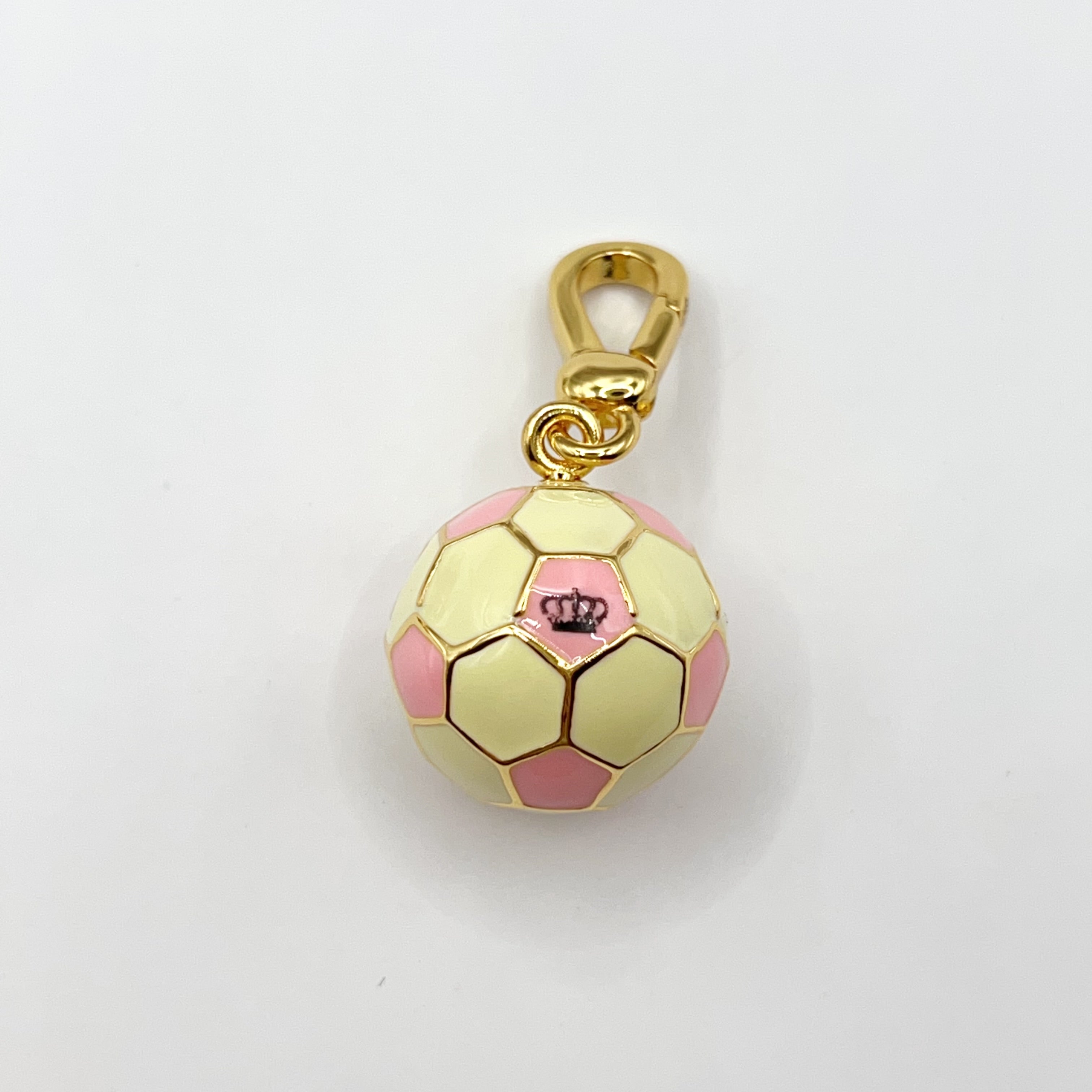 JC539-Juicy Couture pink soccer charm