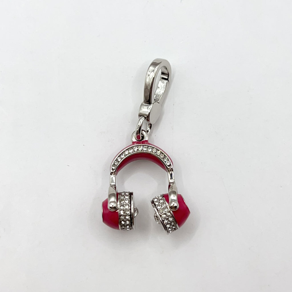 K13-Juicy Couture pink headphone charm
