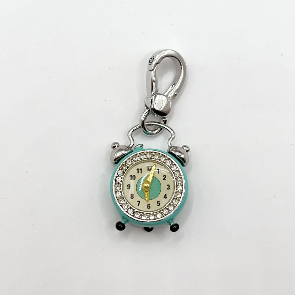 JC502-Juicy Couture blue clock charm