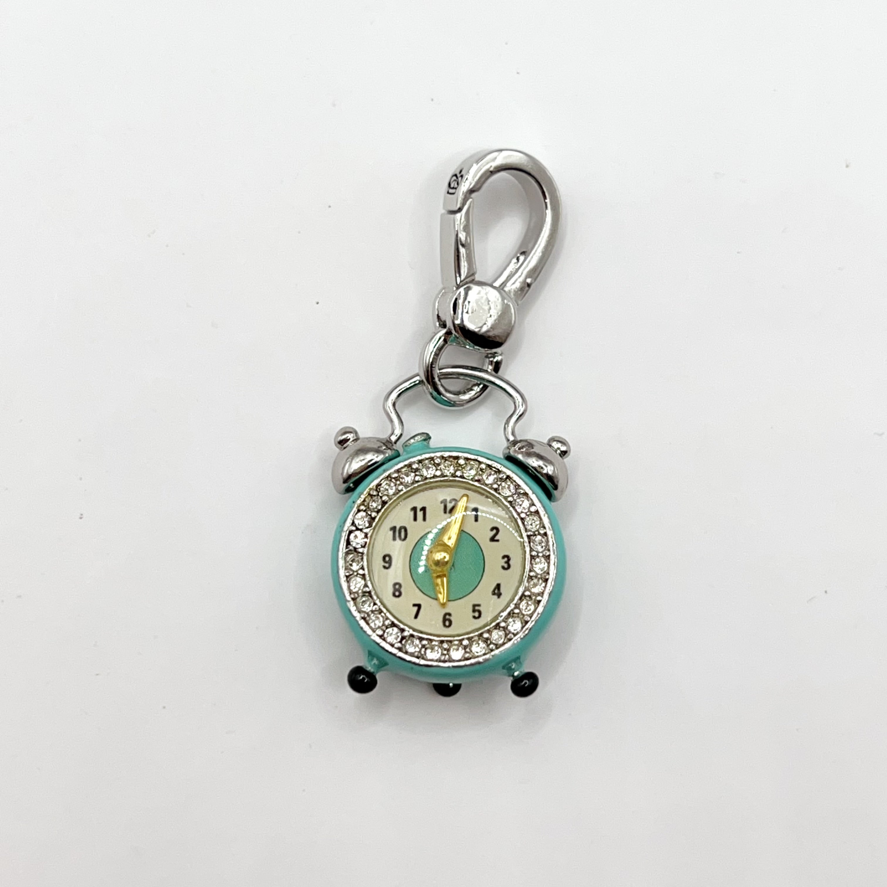 JC502-Juicy Couture blue clock charm