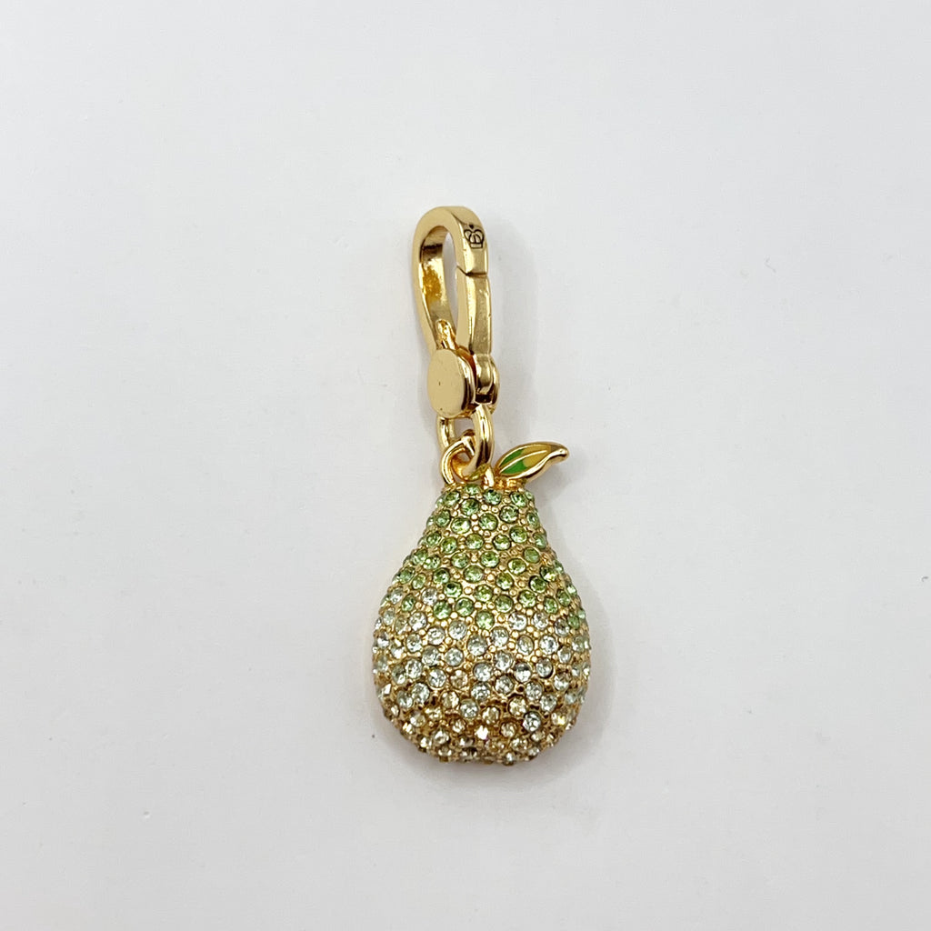 V05-Juicy Couture pave pear charm