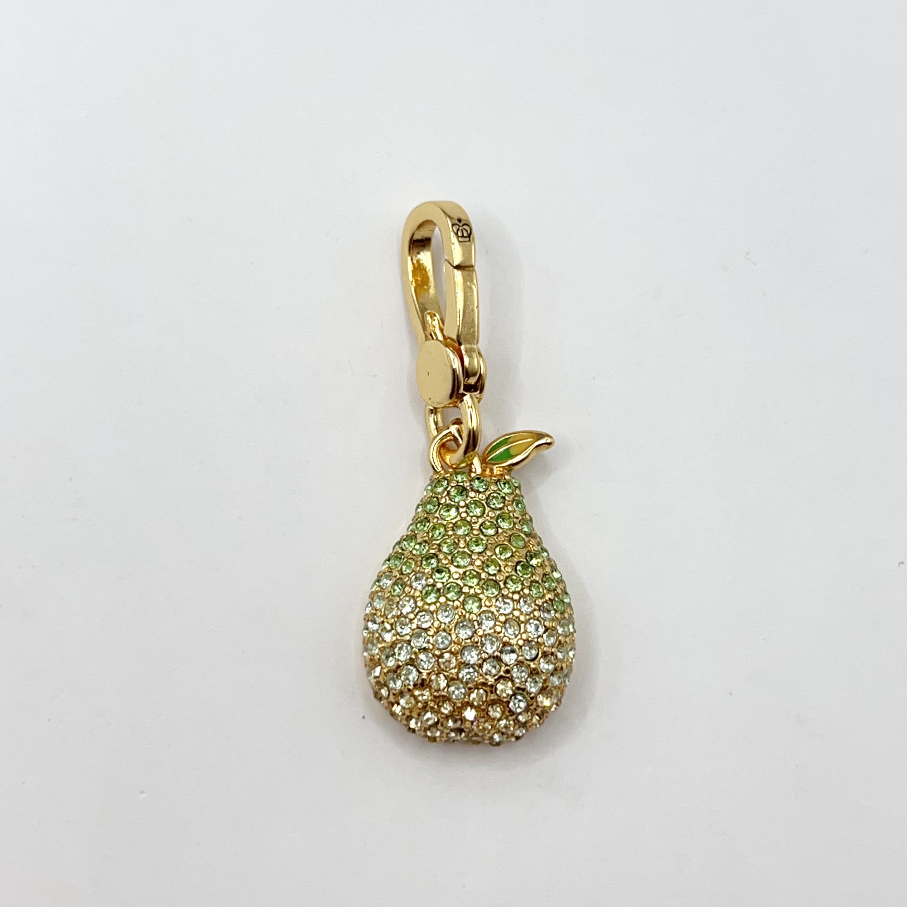 V05-Juicy Couture pave pear charm