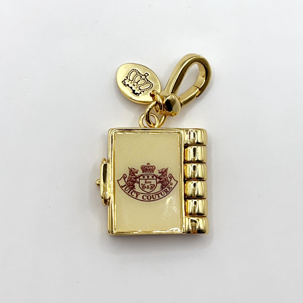 I10-Juicy Couture year book charm