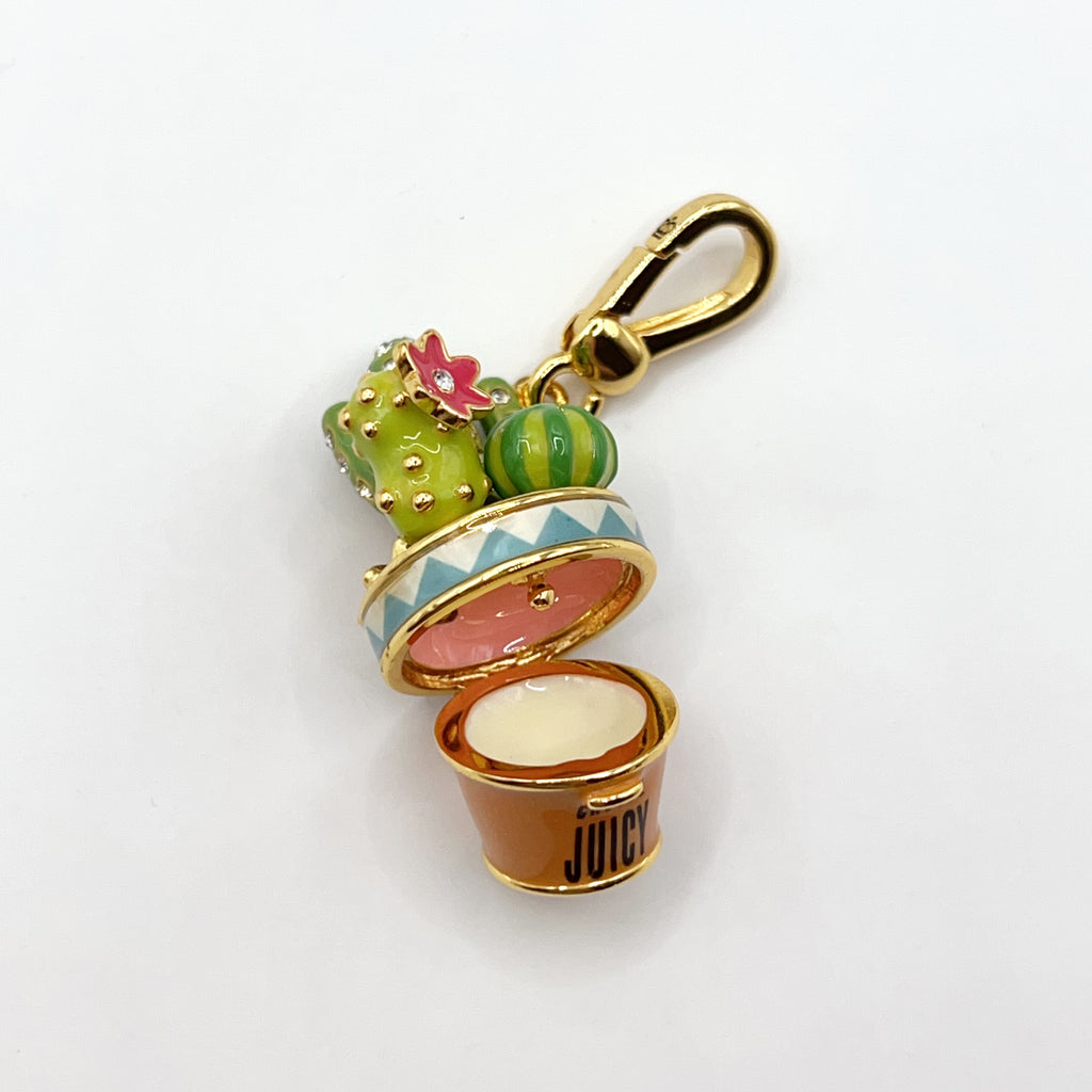JC537-Juicy Couture cactus charm