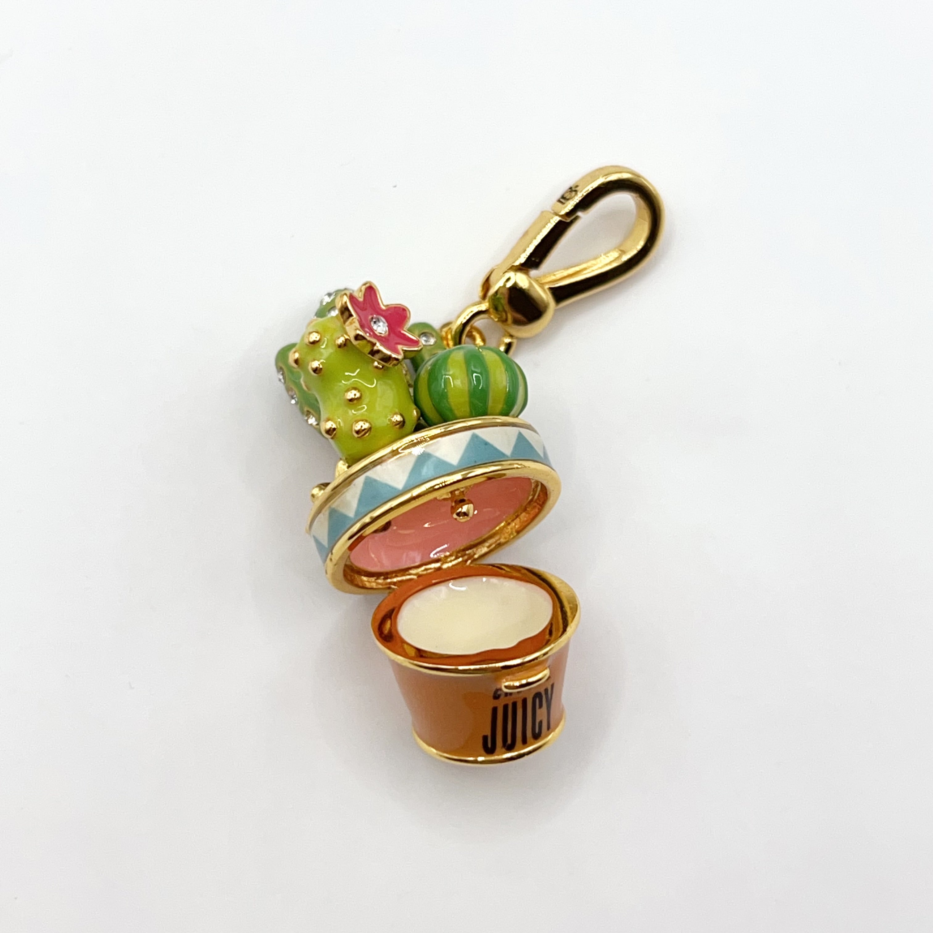JC537-Juicy Couture cactus charm