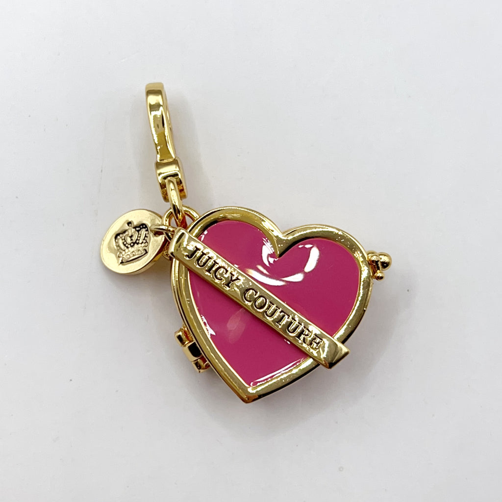 P12-Juicy Couture heart jewelry box charm