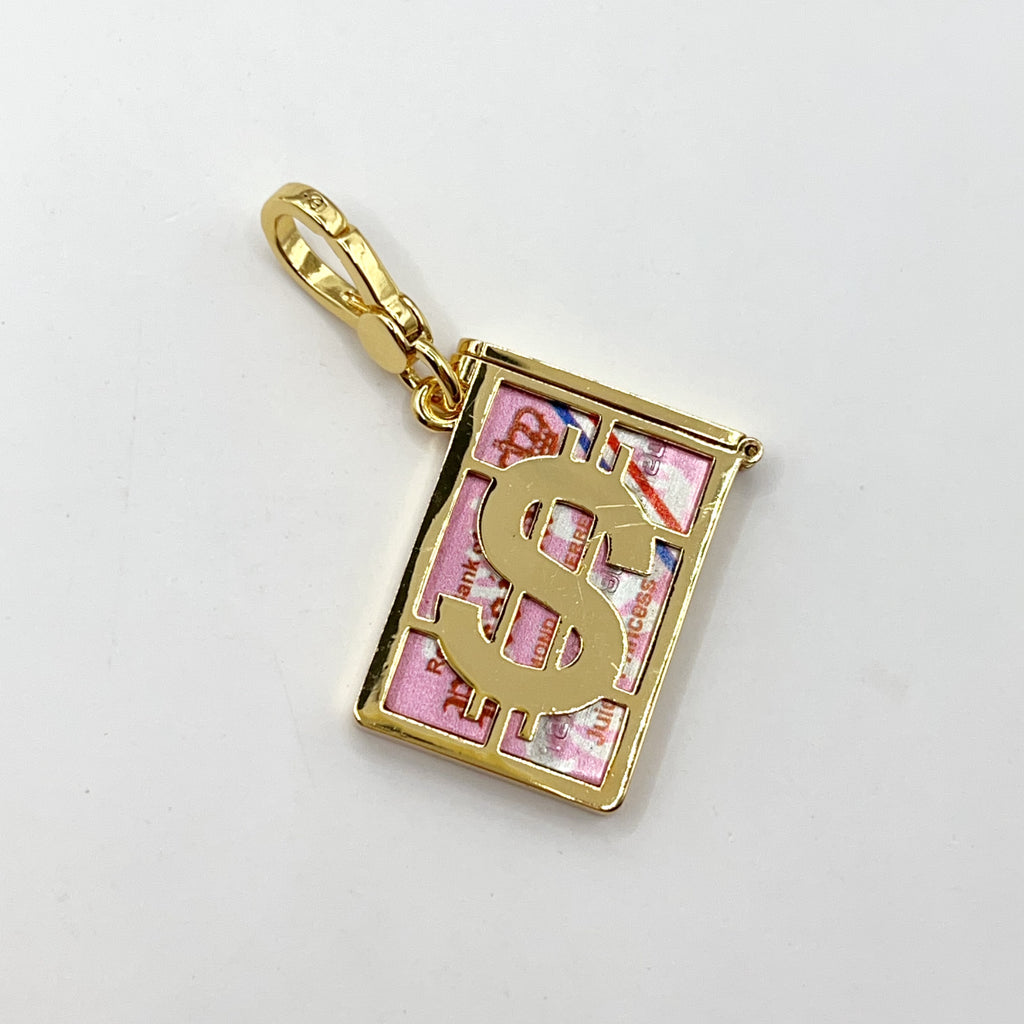 O08-Juicy Couture credit card case charm