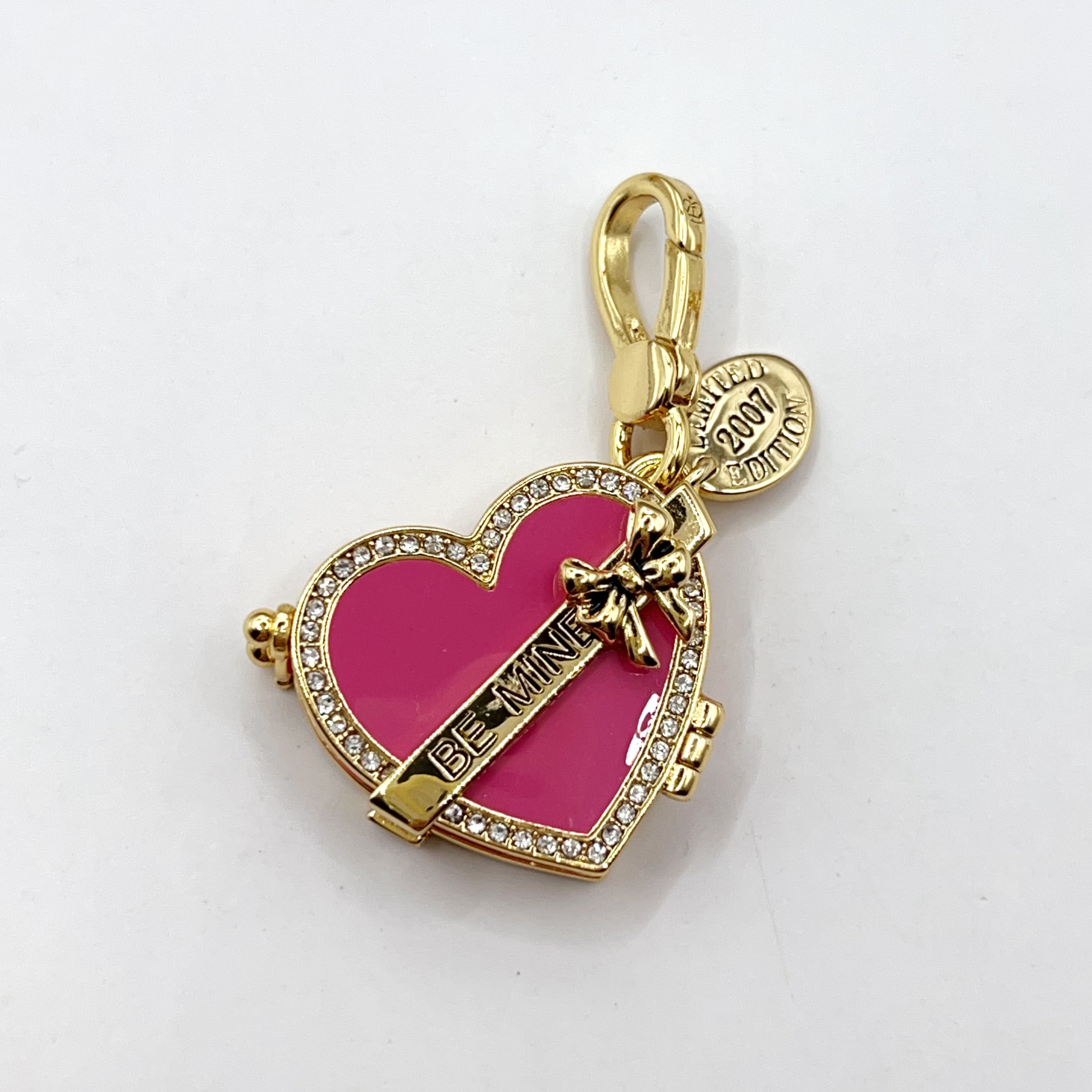 P12-Juicy Couture heart jewelry box charm