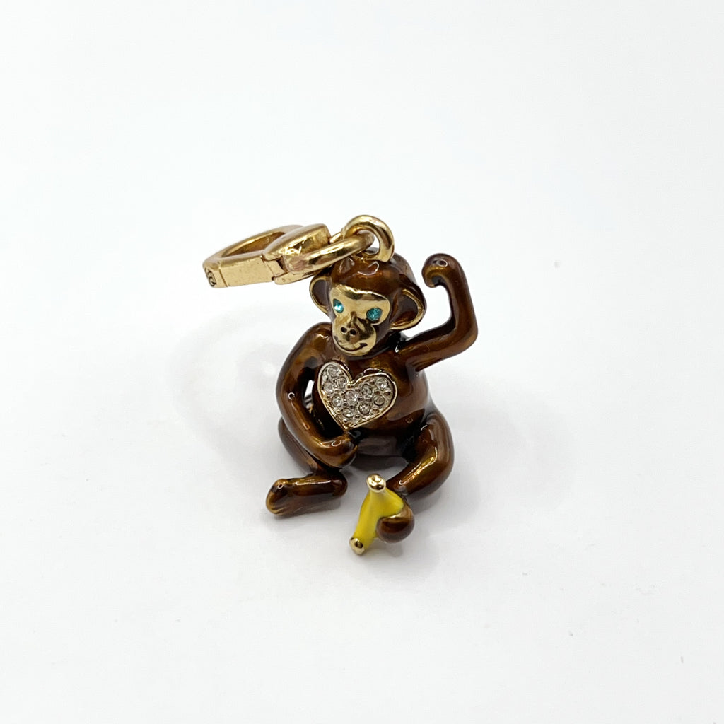 JC639-Juicy Couture monkey charm (vintage)