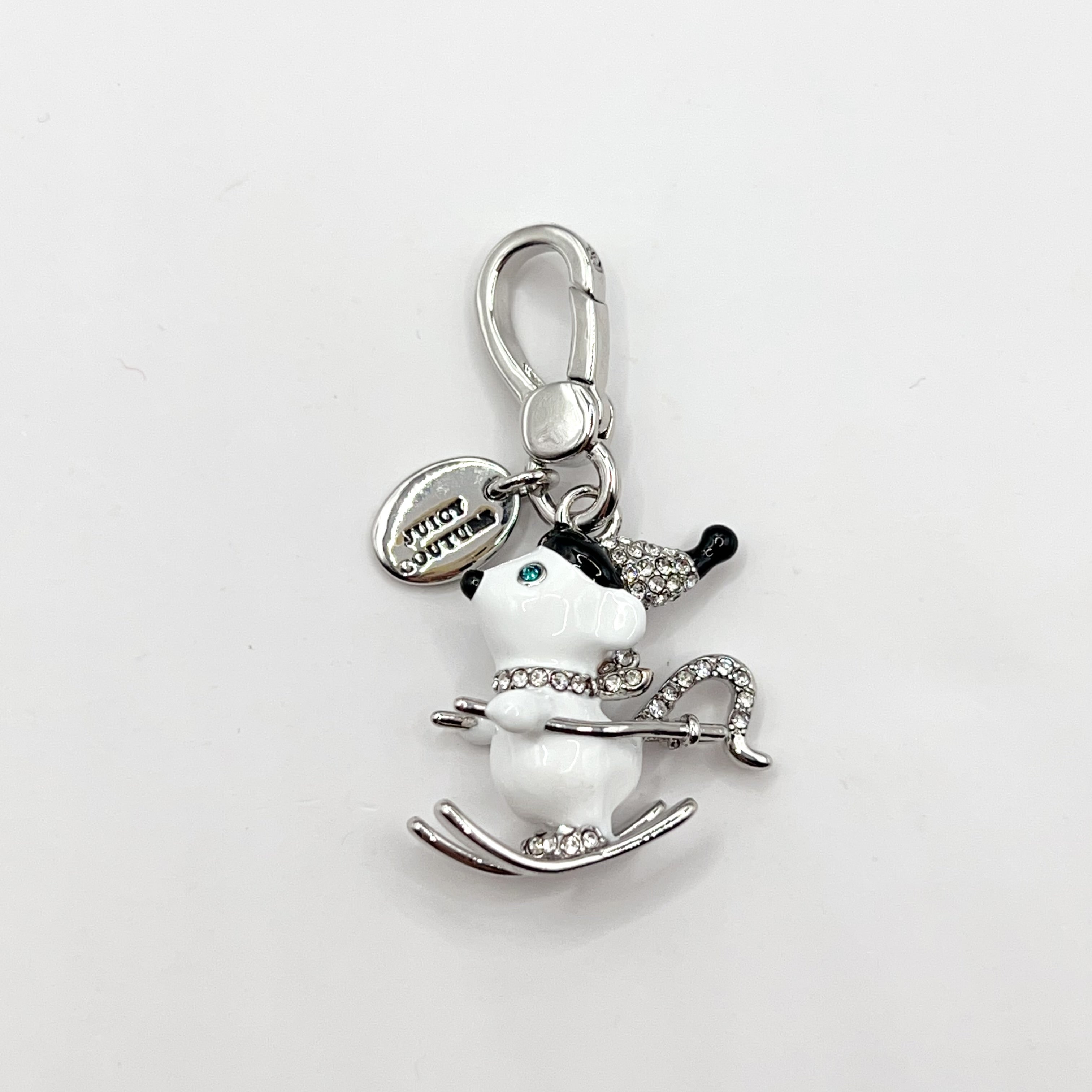 JC064-Juicy Couture white mouse charm