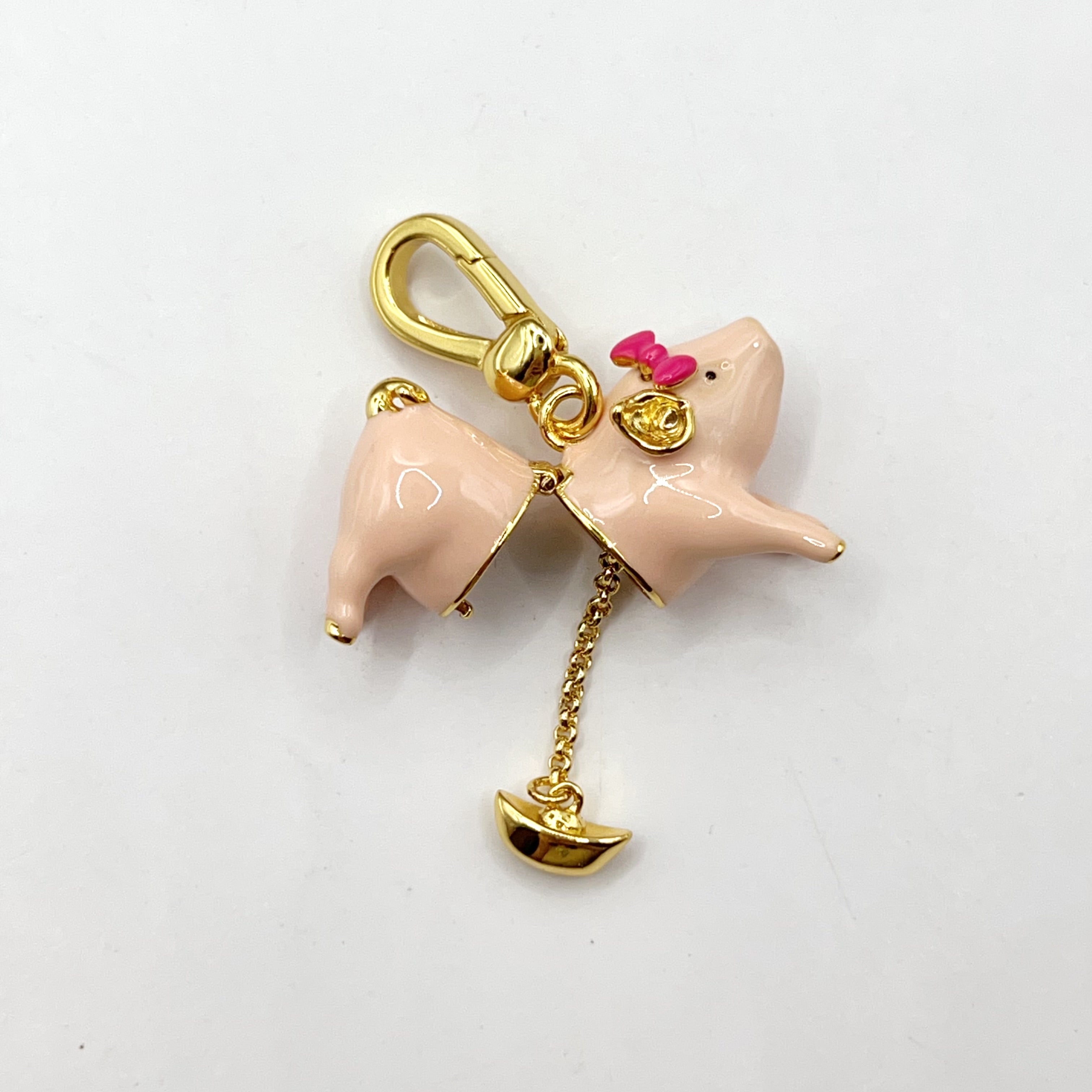 ARI006-ARI Dreams pig with money symbol charm