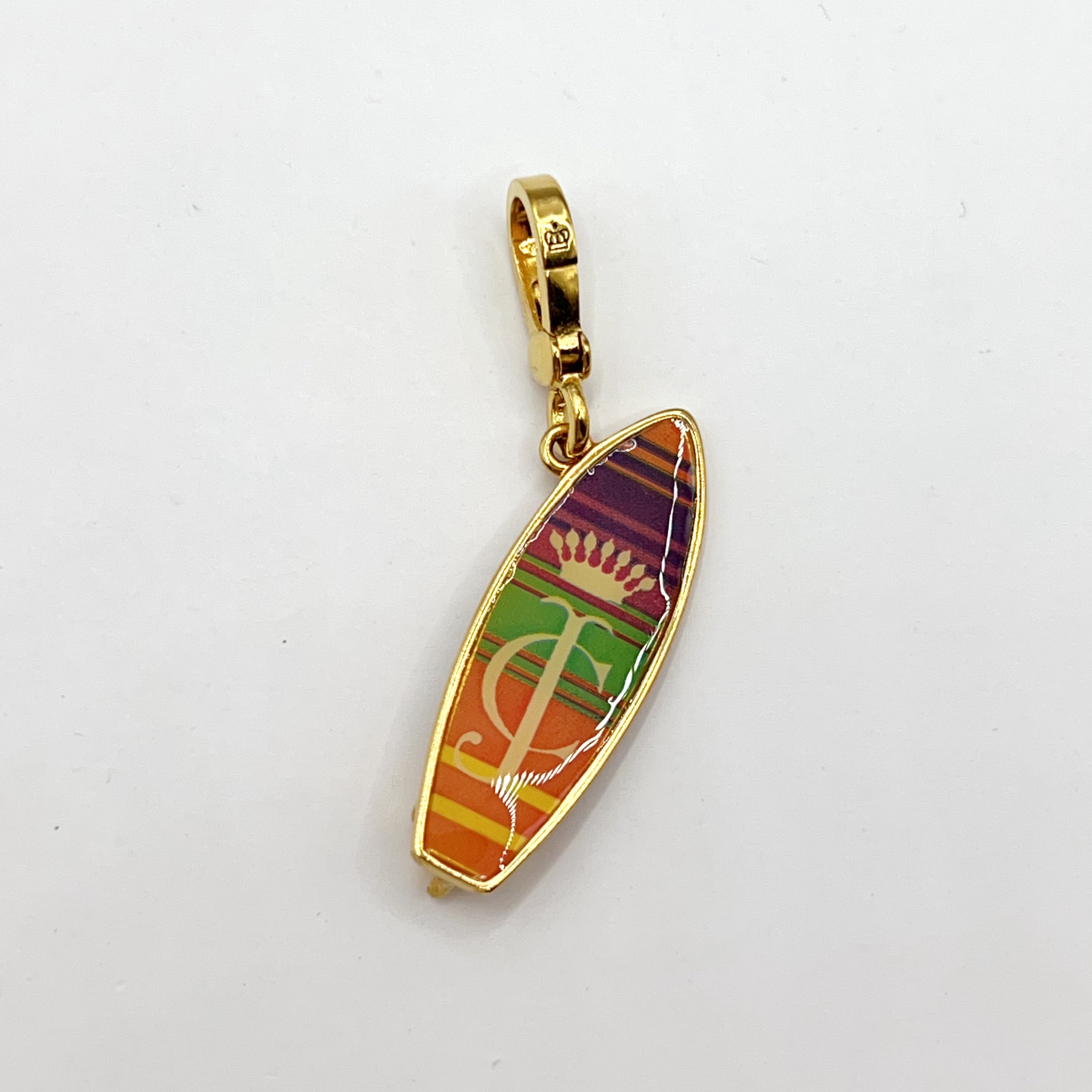 JC507-Juicy Couture surfing board charm (vintage)