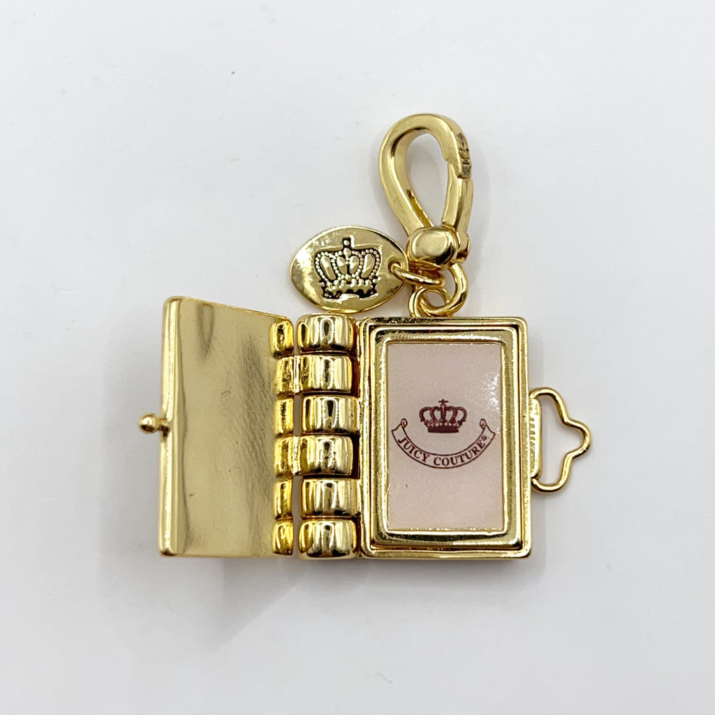 I10-Juicy Couture year book charm