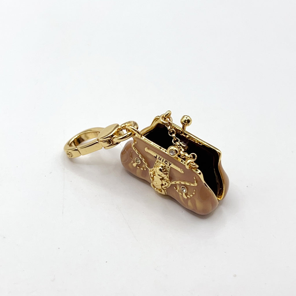 S02-Juicy Couture pink purse charm