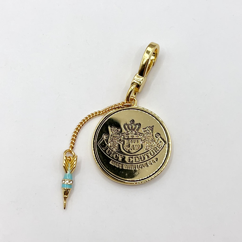 Y02-Juicy Couture dart board charm