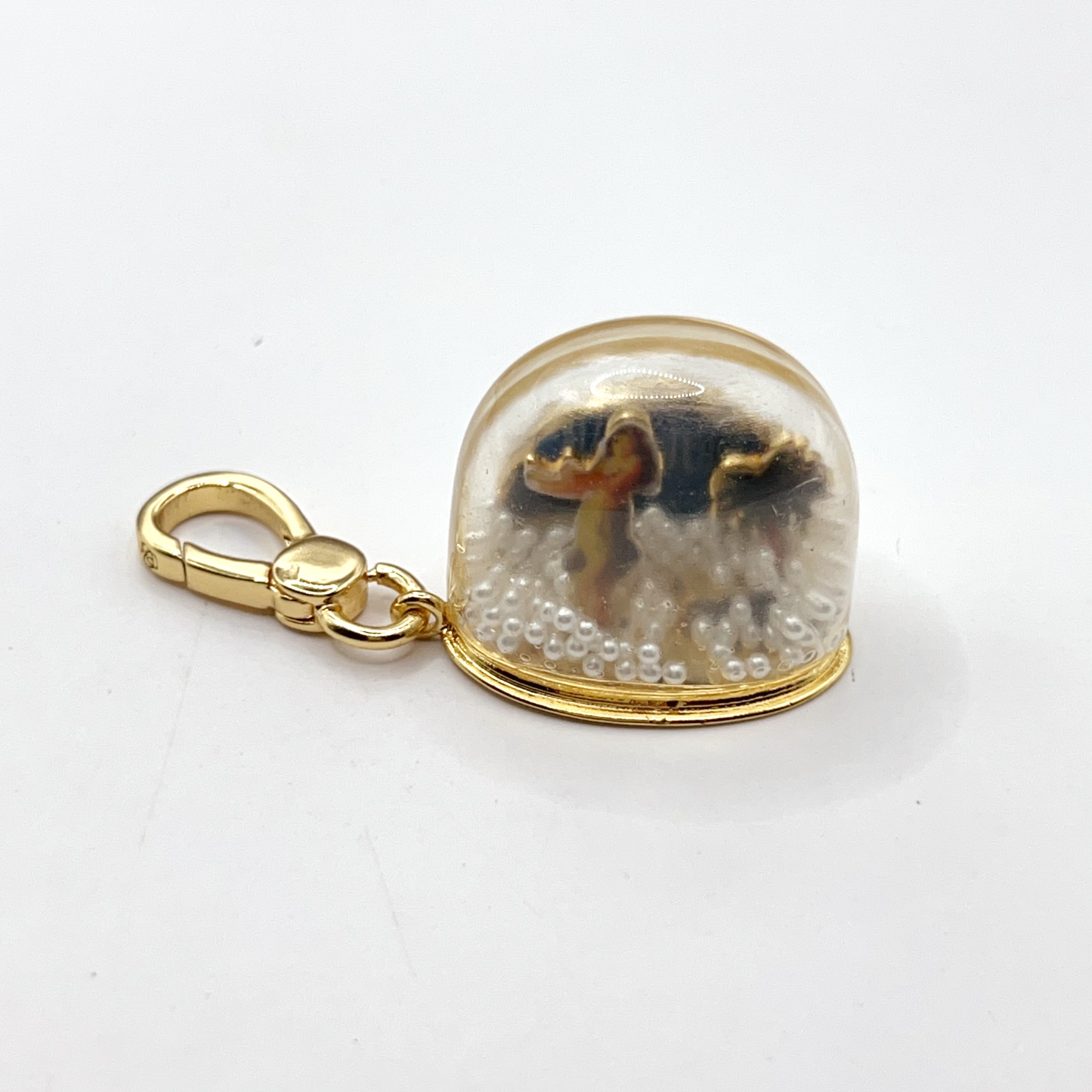 D01-Juicy Couture aloha snow globe charm
