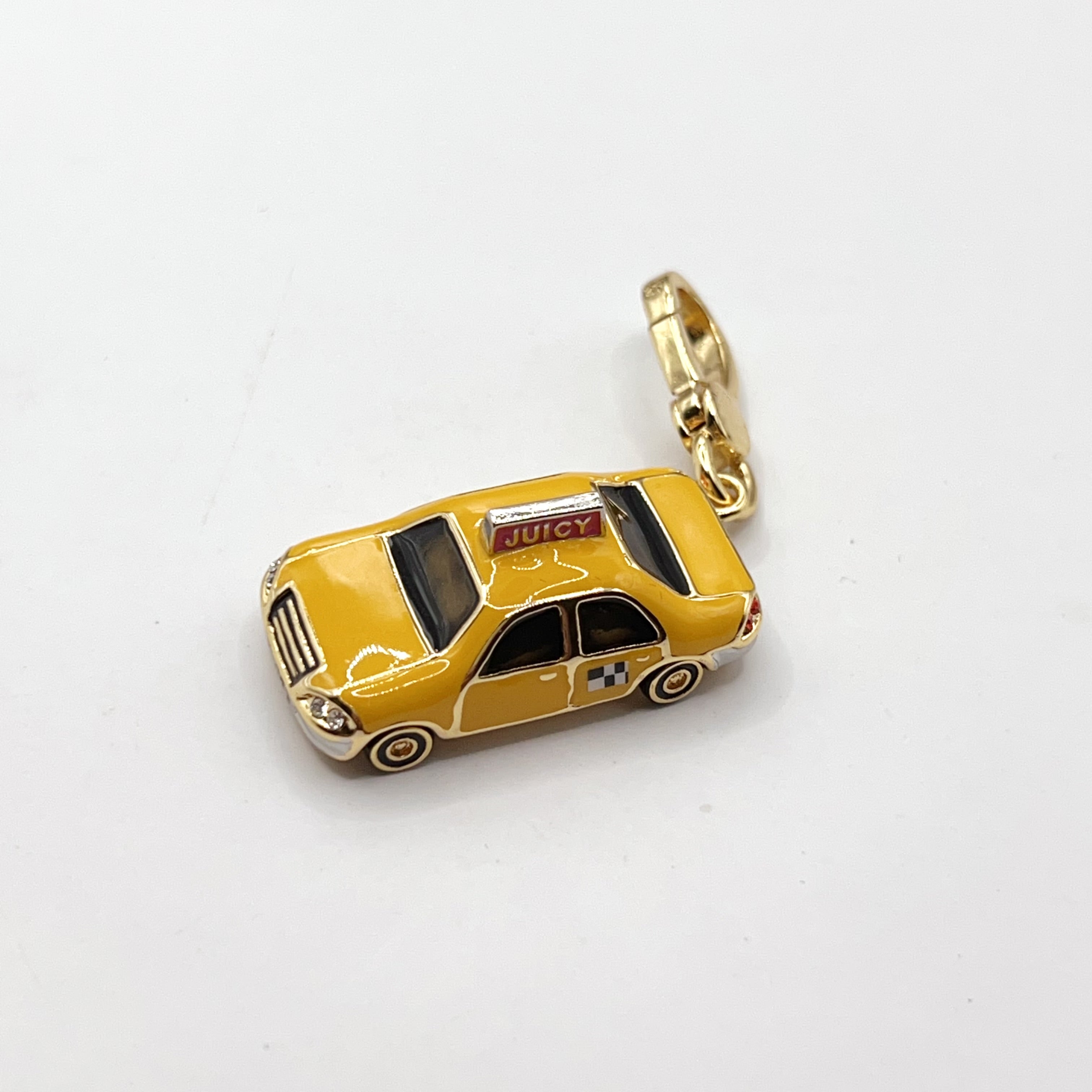 Y12-Juicy Couture yellow taxi charm