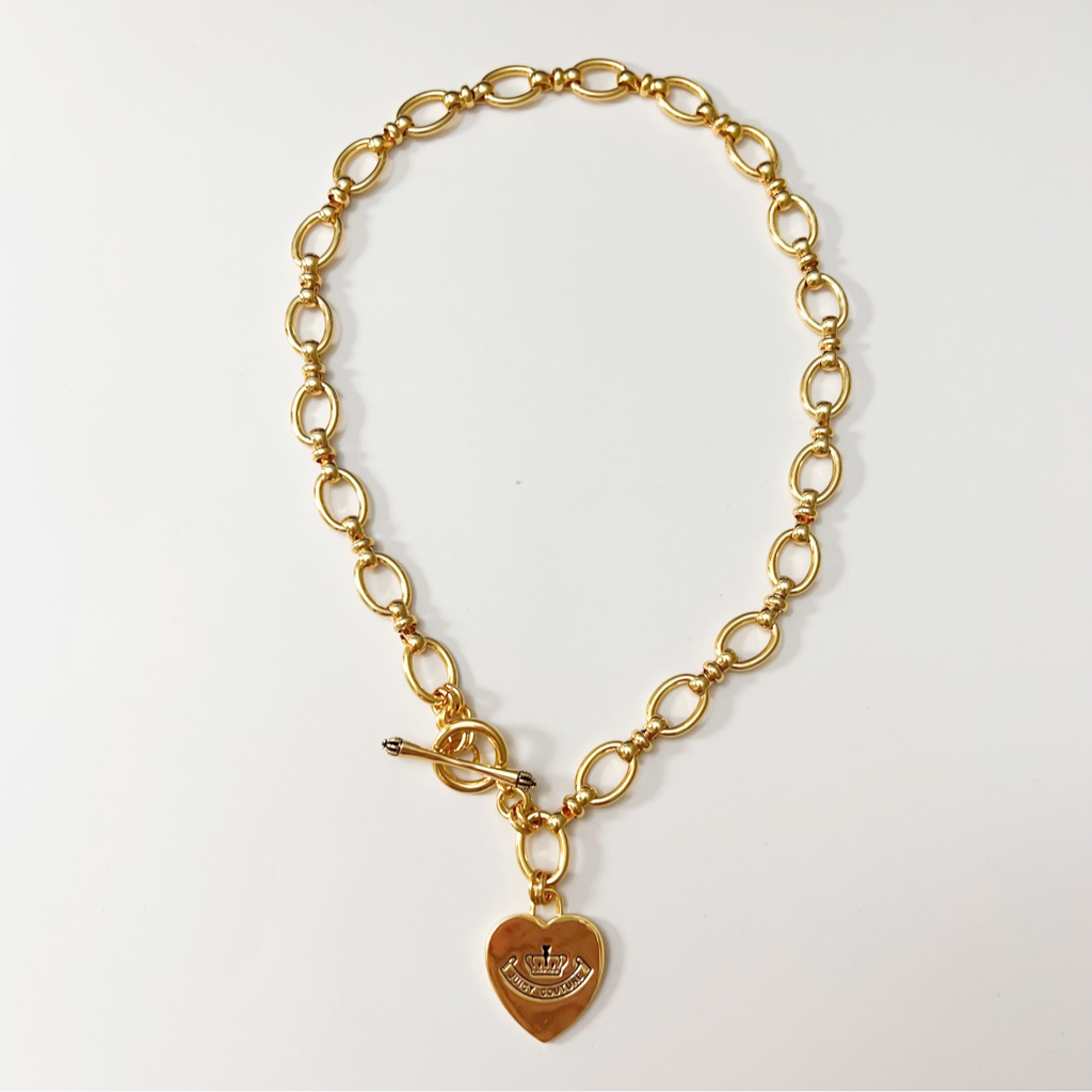 Juicy Couture charm necklace 43cm