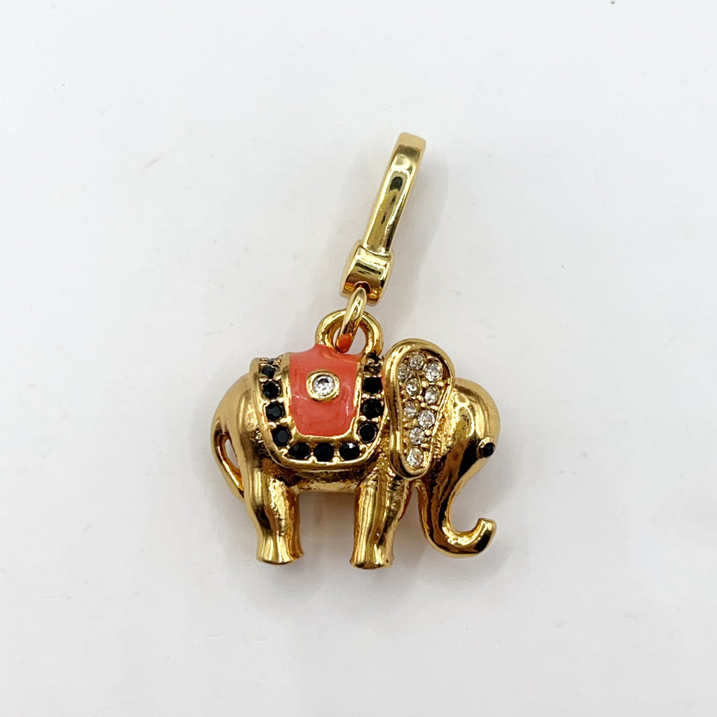 JC626-Juicy Couture gold elephant charm