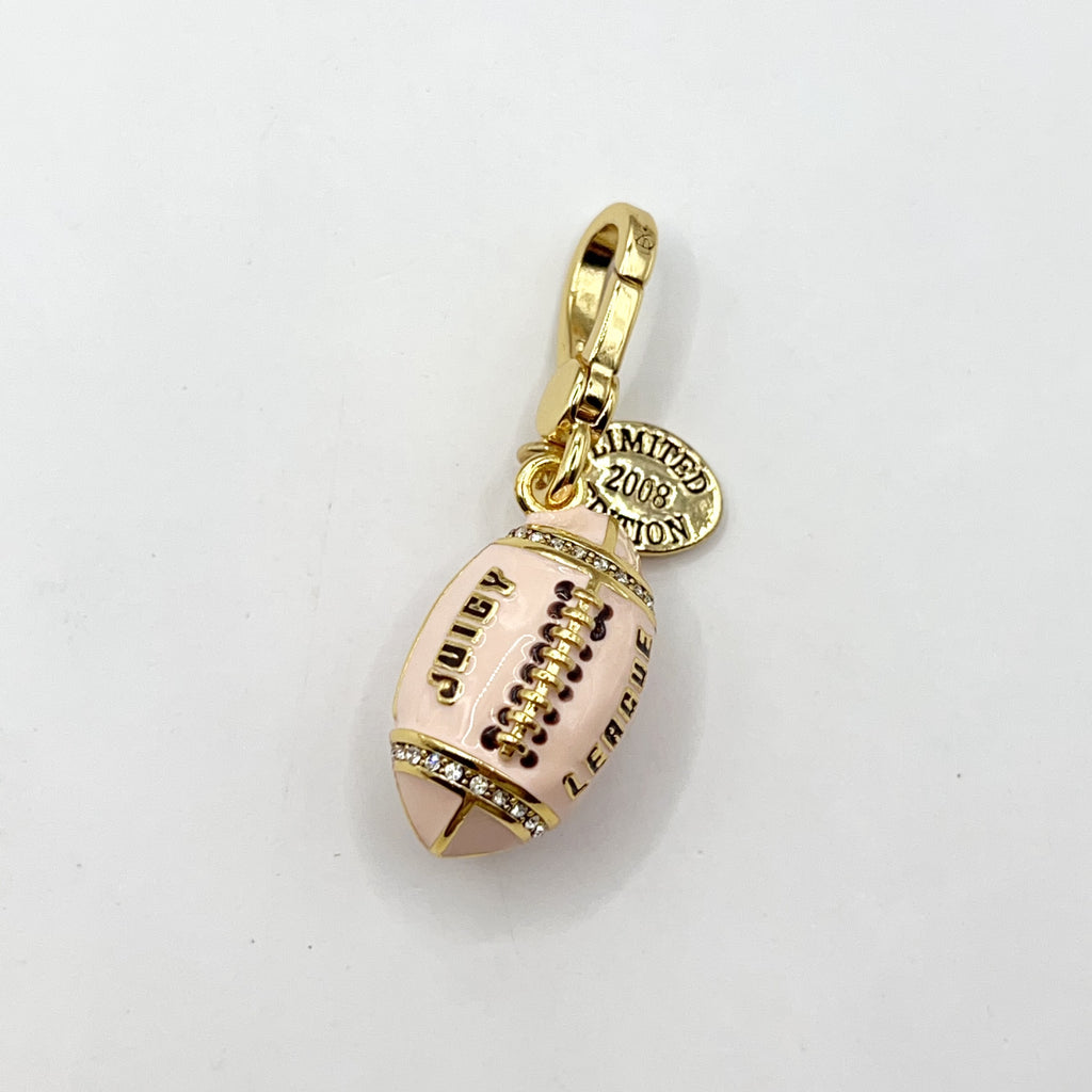 O05-Juicy Couture football charm