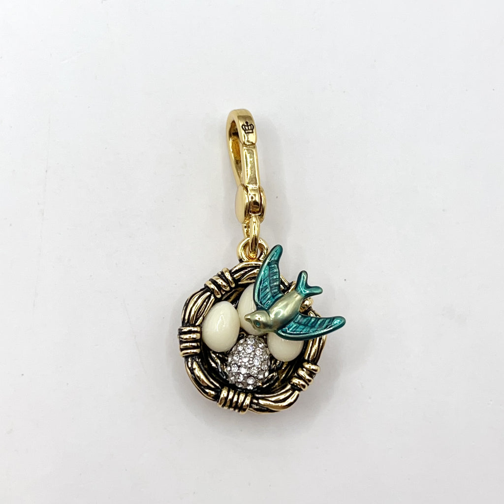 L12-Juicy Couture bird nest charm