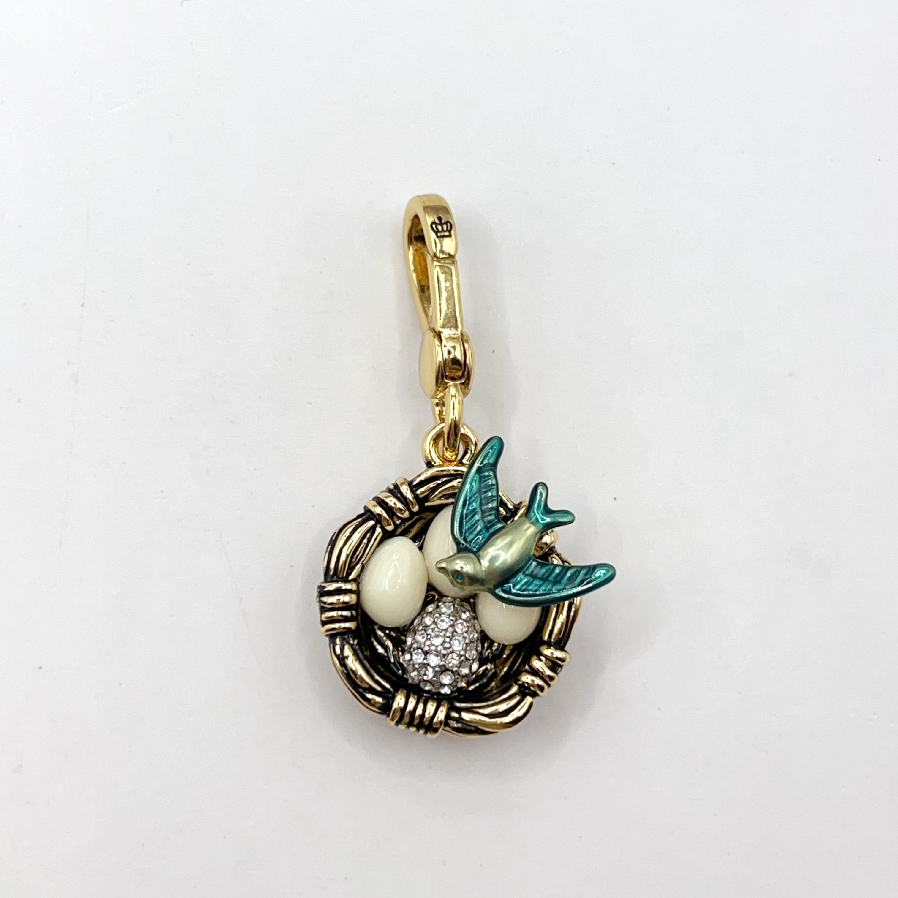 L12-Juicy Couture bird nest charm