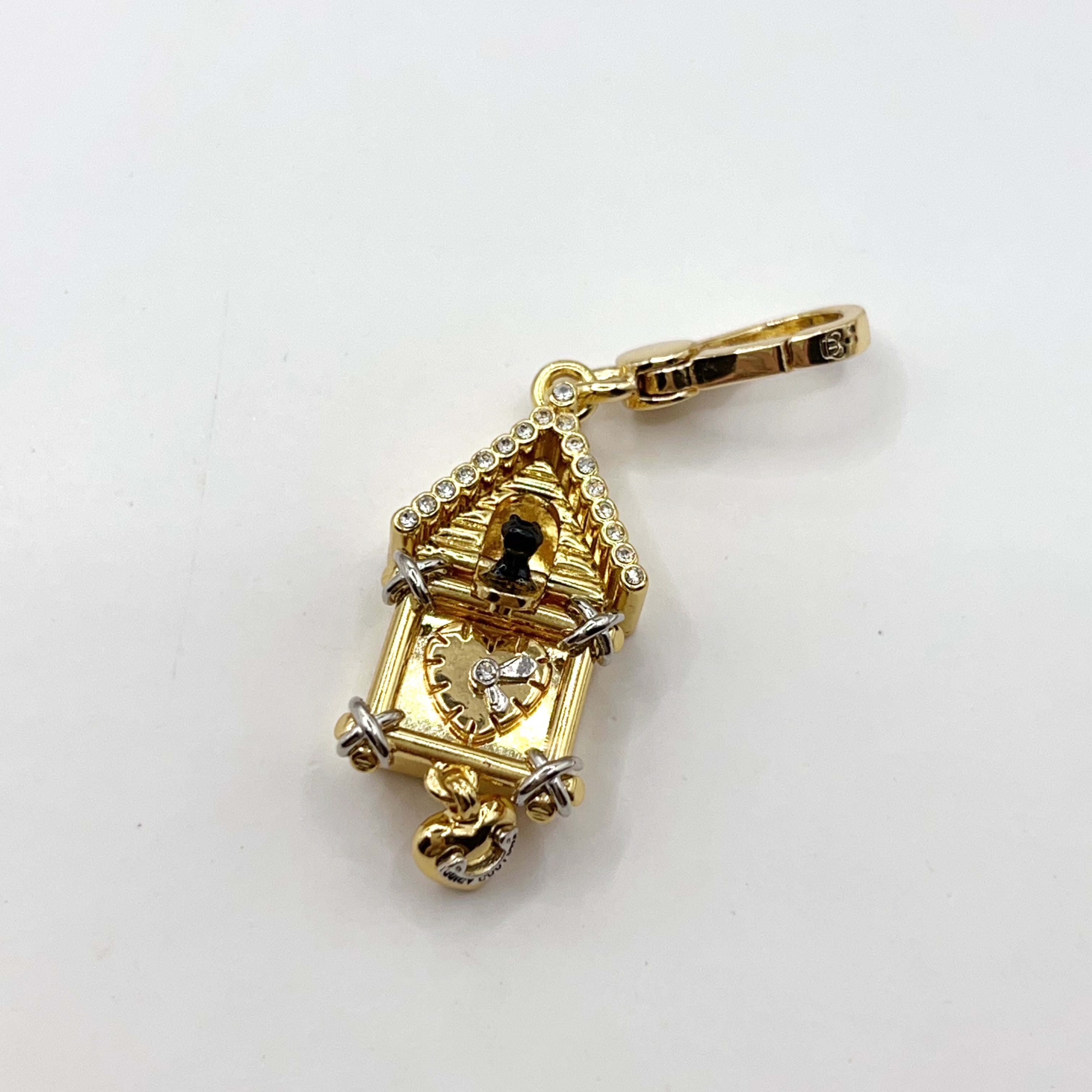 M03-Juicy Couture clock charm