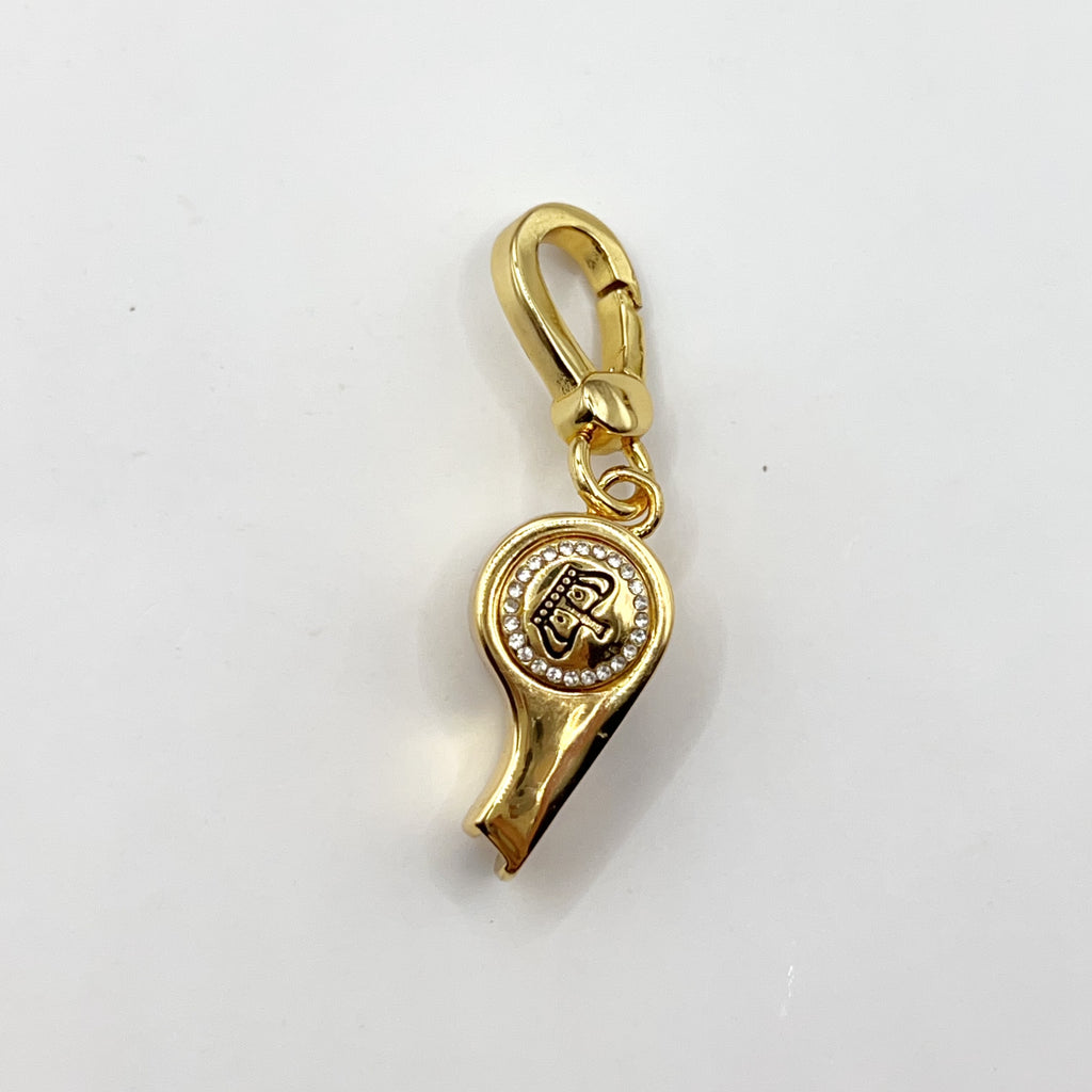 A01-Juicy Couture whistle charm