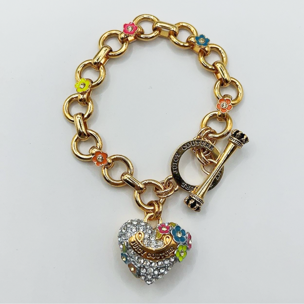 Juicy Couture charm bracelet 17cm