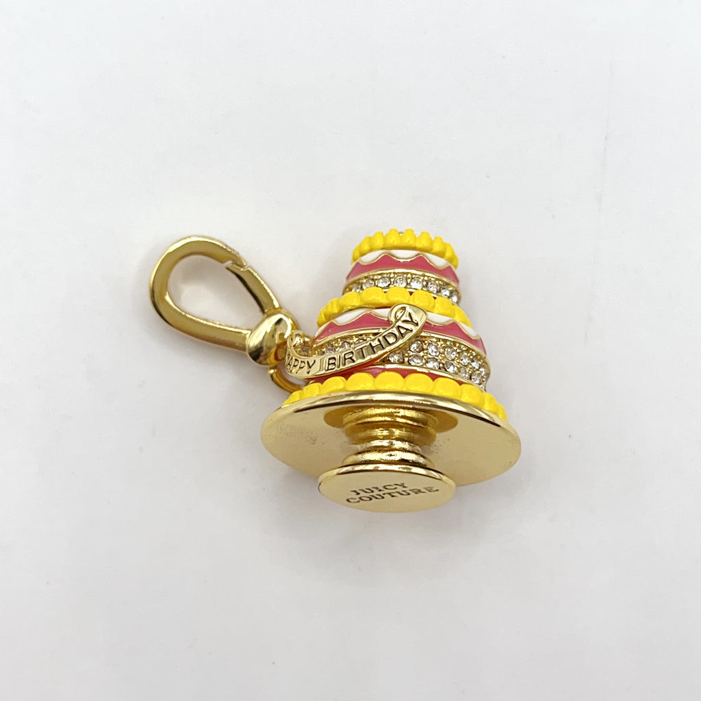 JC039-Juicy Couture yellow cake charm