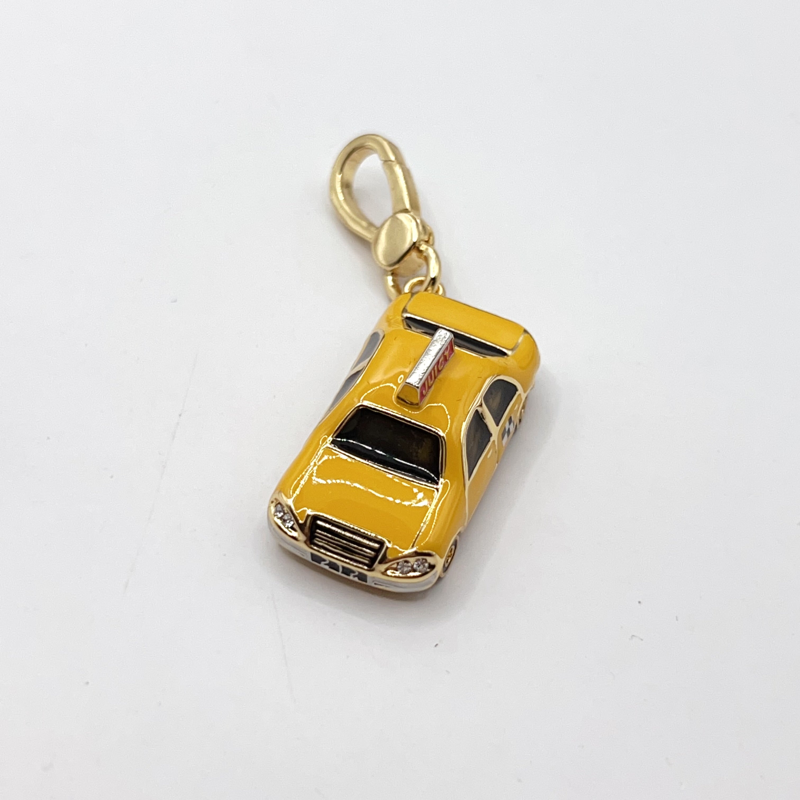 Y12-Juicy Couture yellow taxi charm