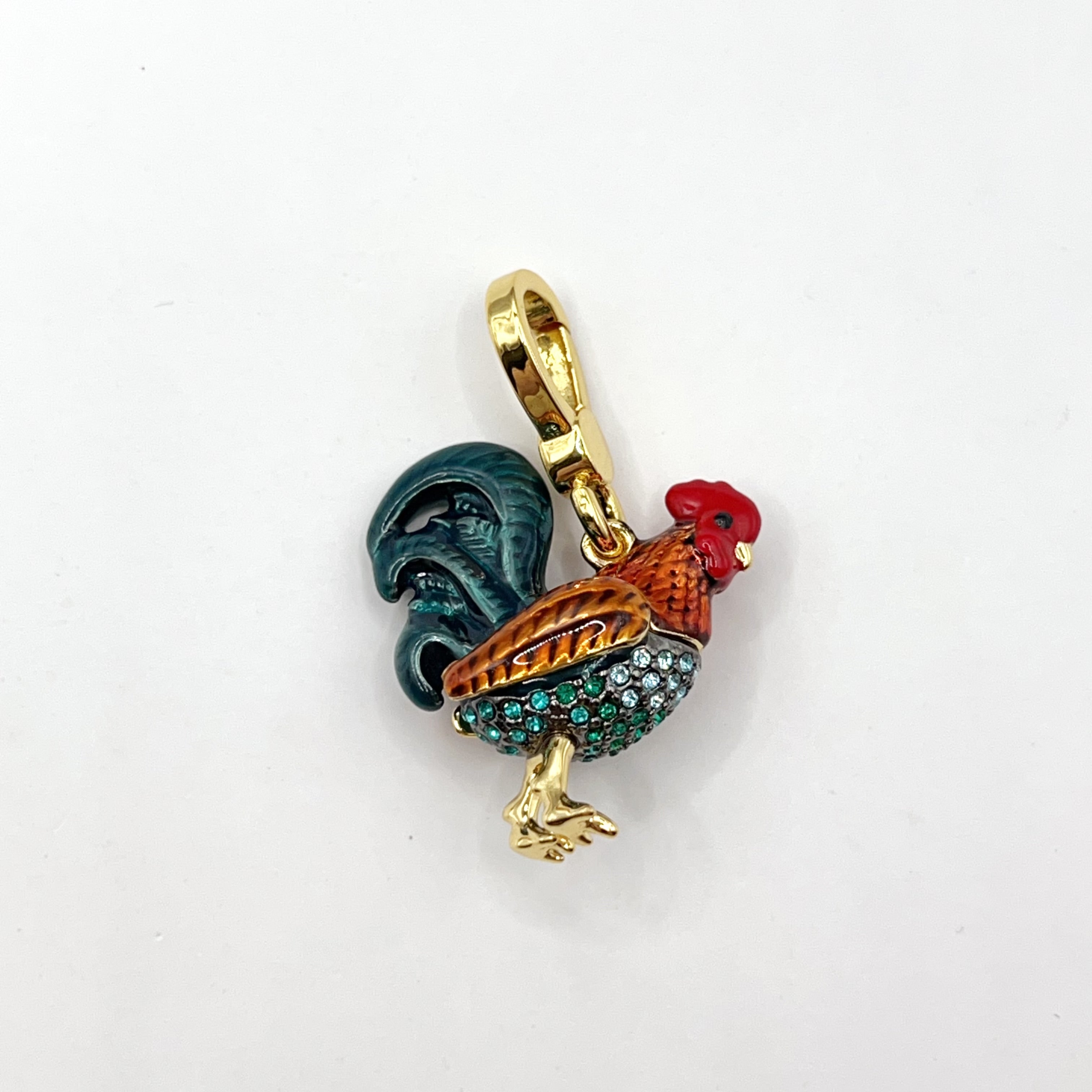 K03-Juicy Couture rooster charm