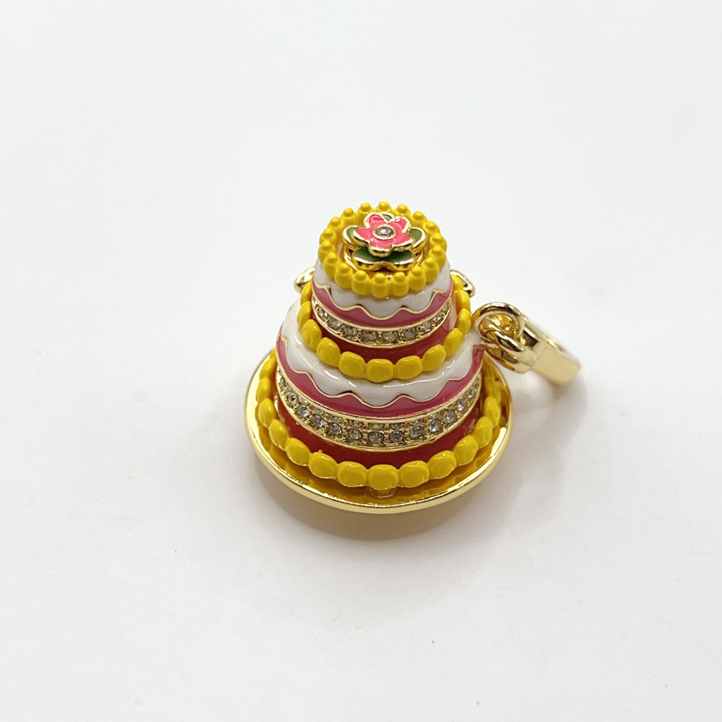 JC039-Juicy Couture yellow cake charm