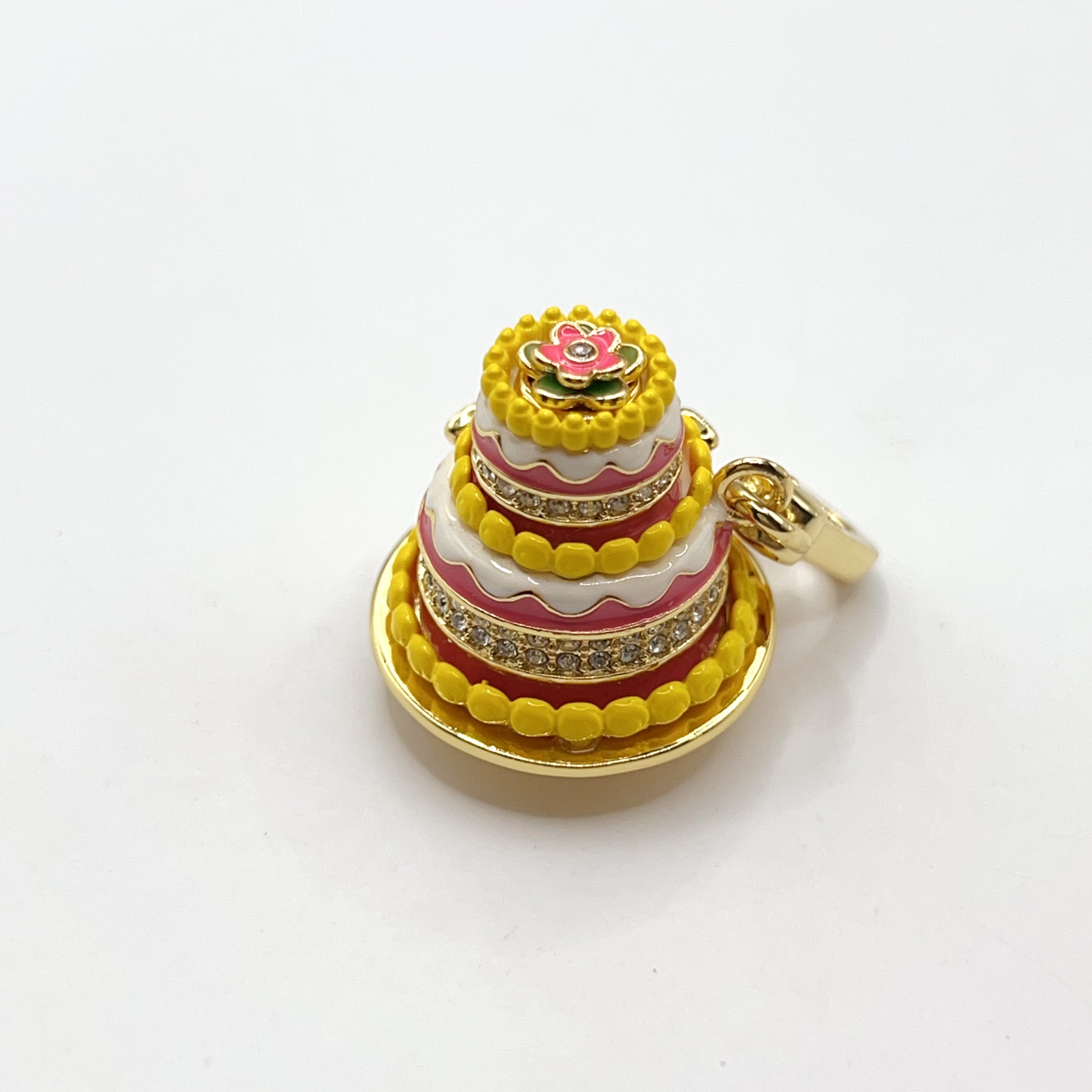 JC039-Juicy Couture yellow cake charm