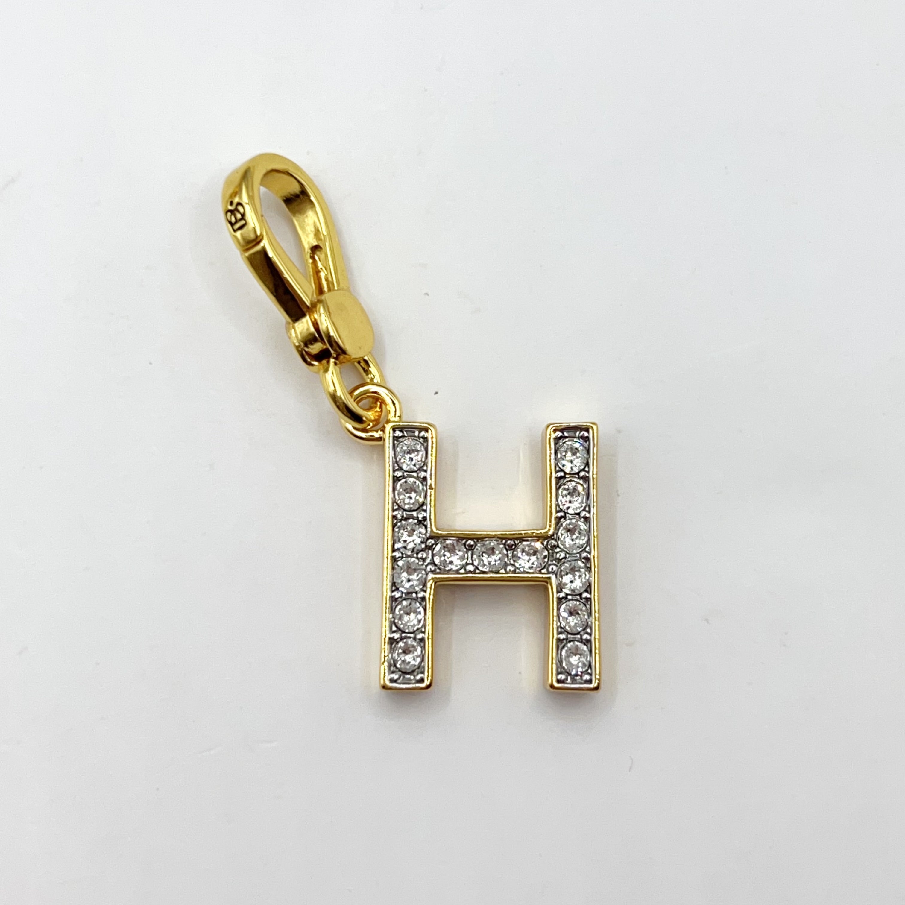 JC660-Juicy Couture letter H charm
