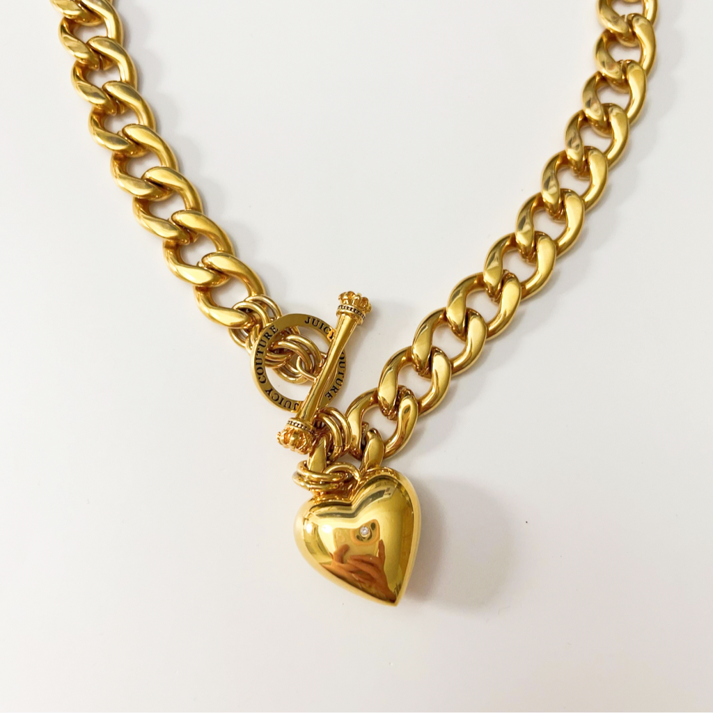 Juicy Couture charm necklace 43cm